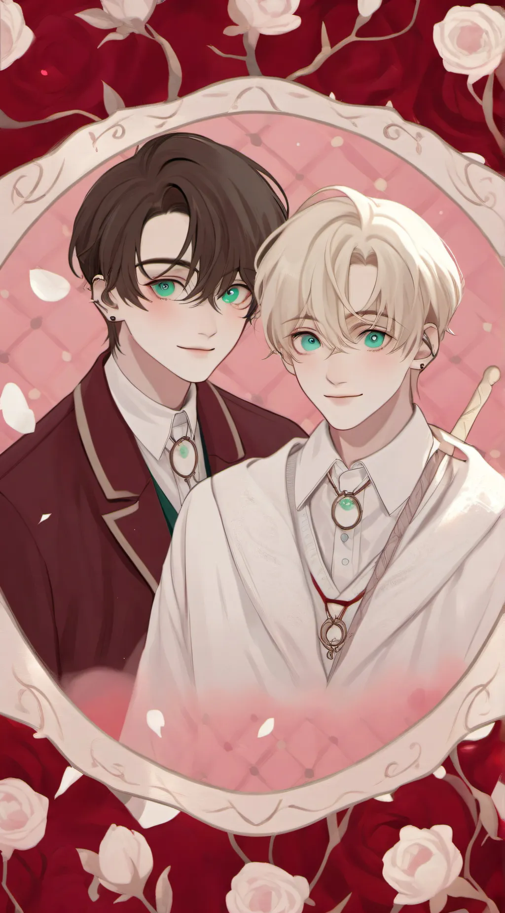 ai character: Draco and Mattheo background