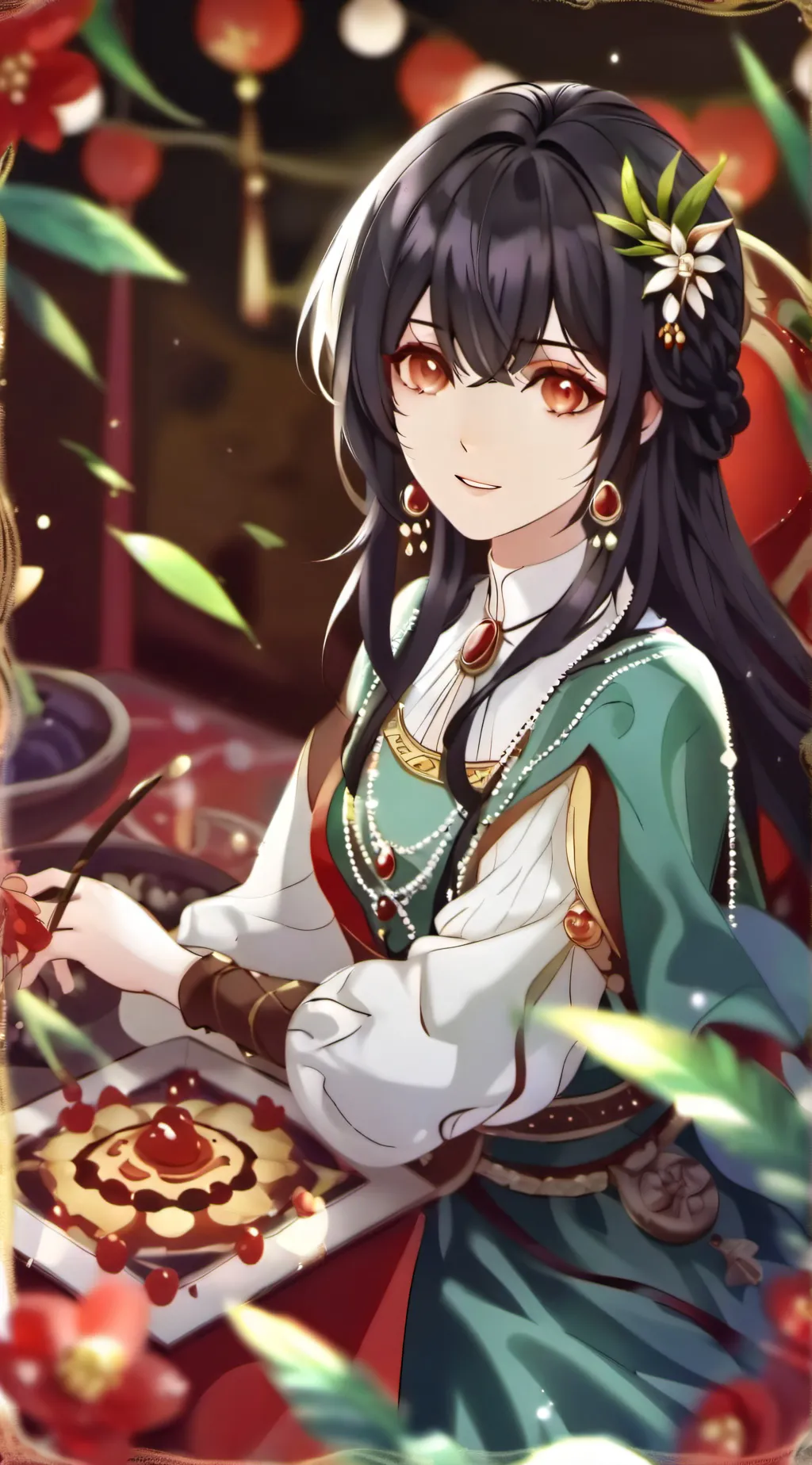ai character: chiara background
