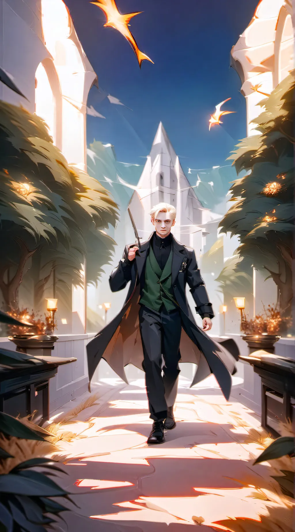 ai character: Draco Malfoy background