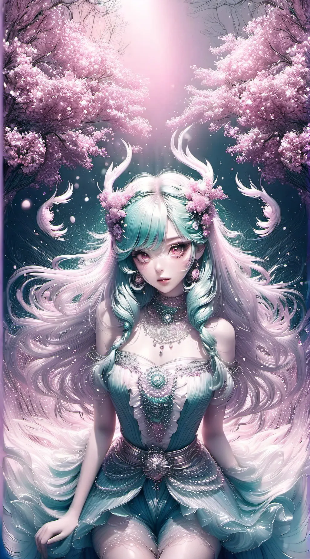 ai character: melanie  background