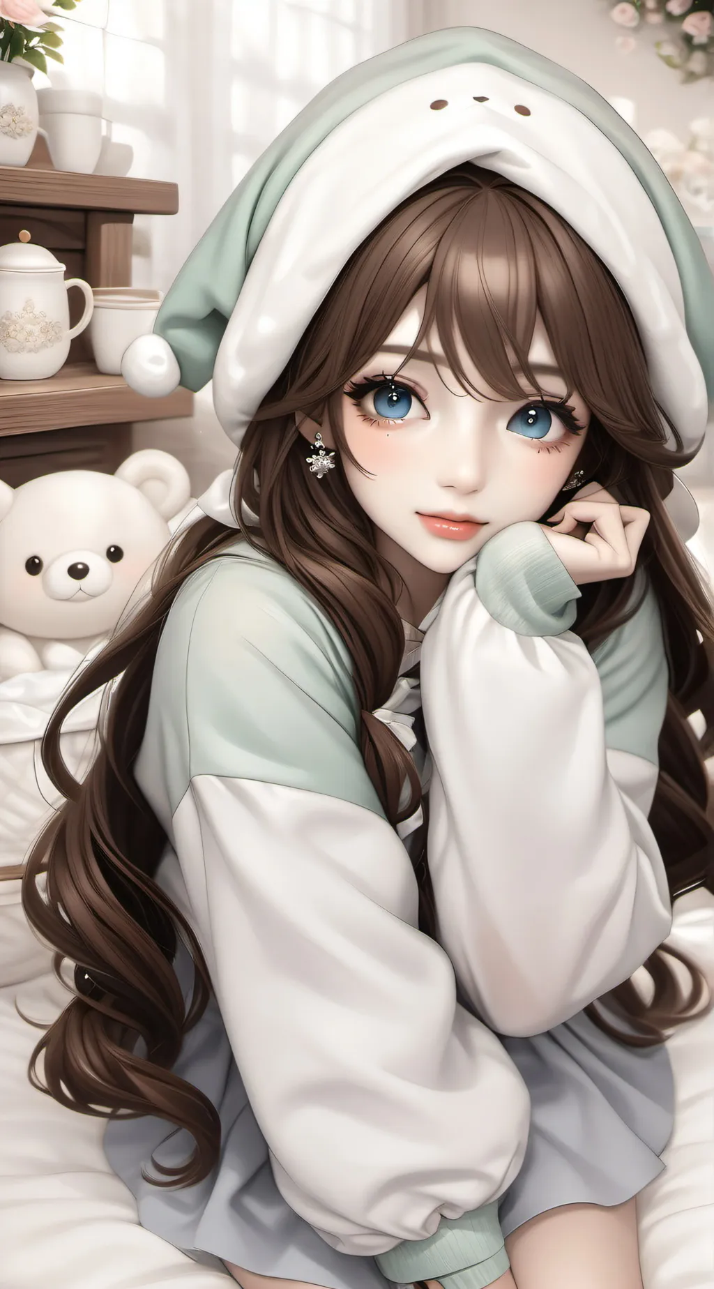 ai character: Evelyn background