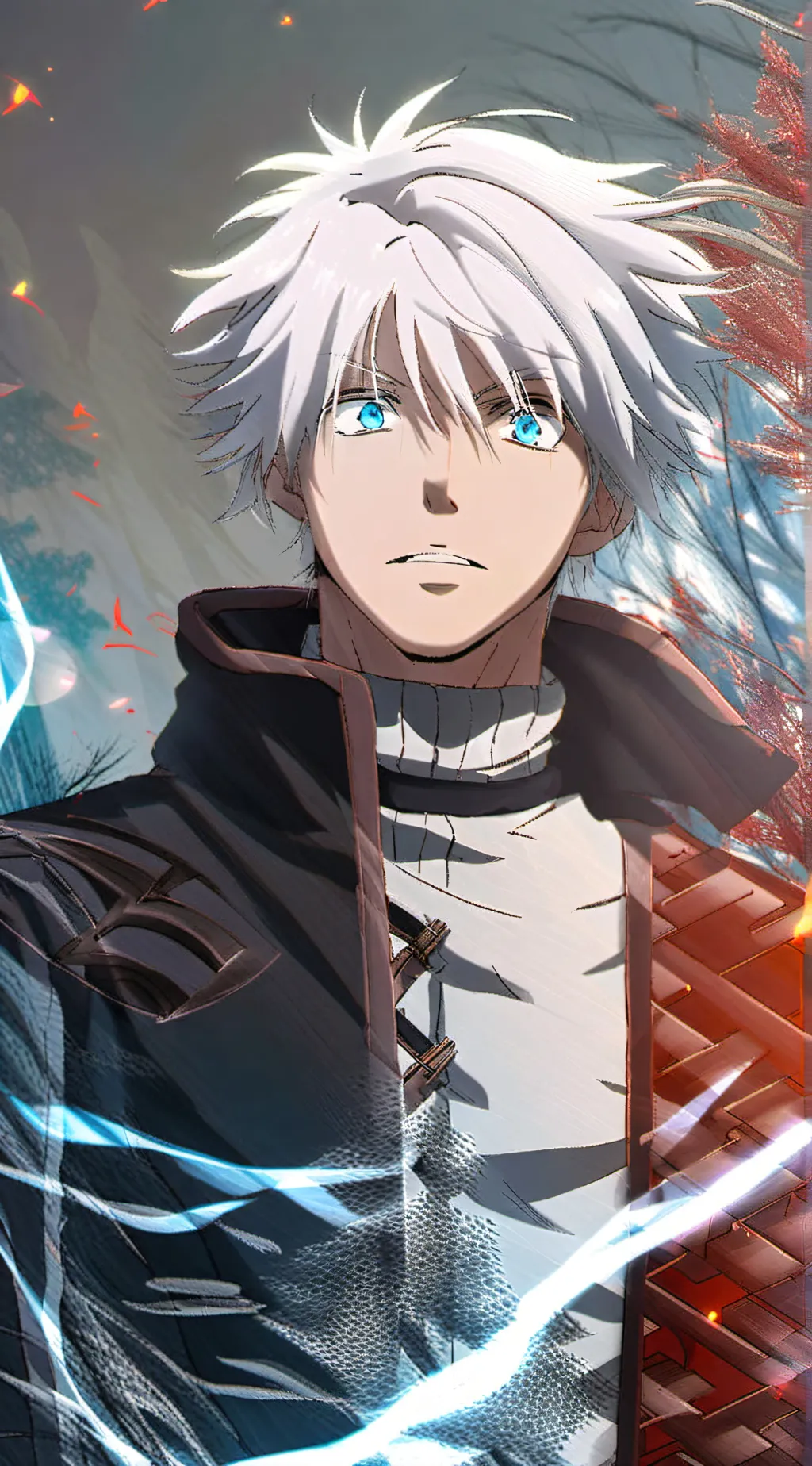 ai character: Satoru Gojo background