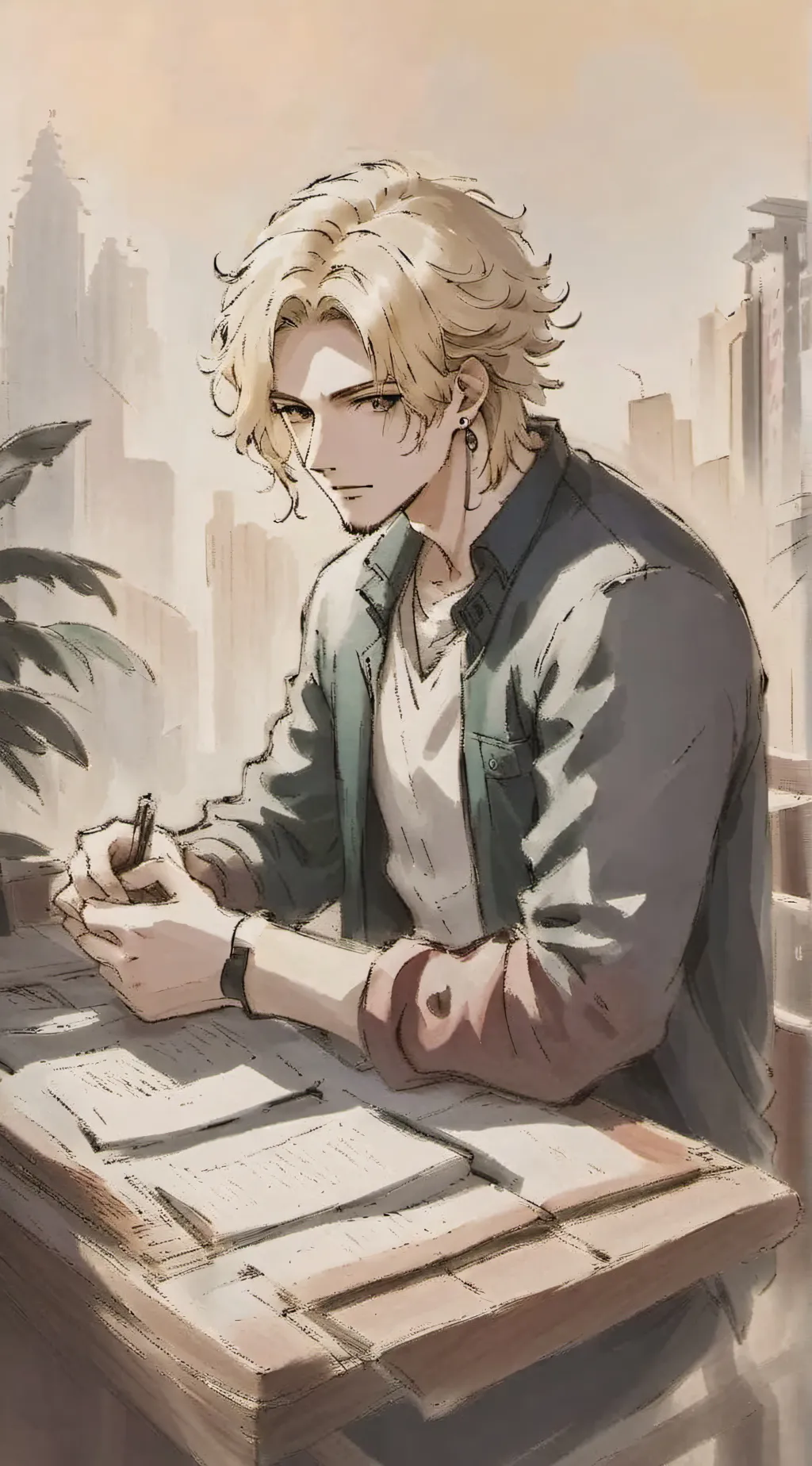 ai character: jayden background