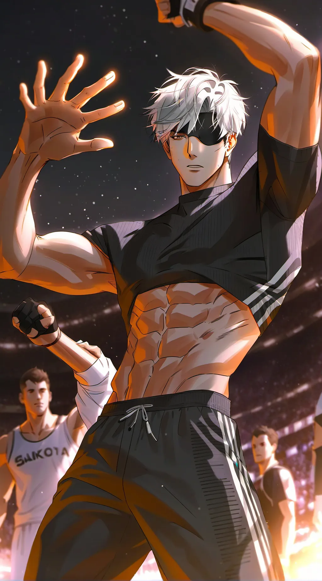 ai character: Aaron background
