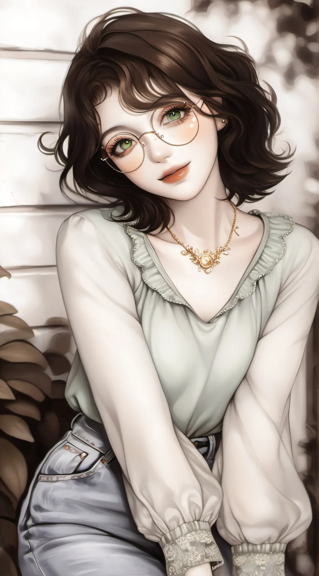 ai character: Himari Hanami background