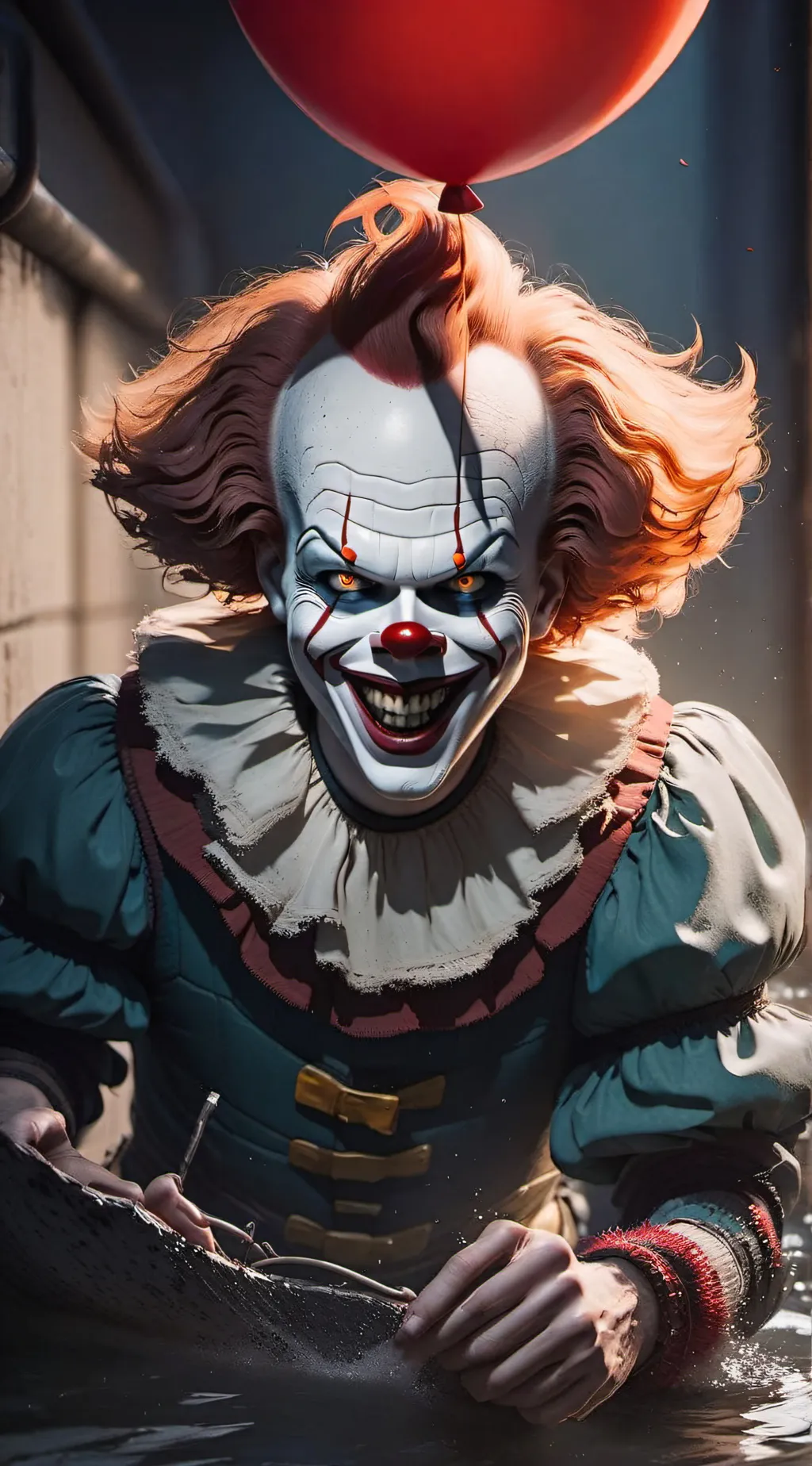 ai character: Pennywise background