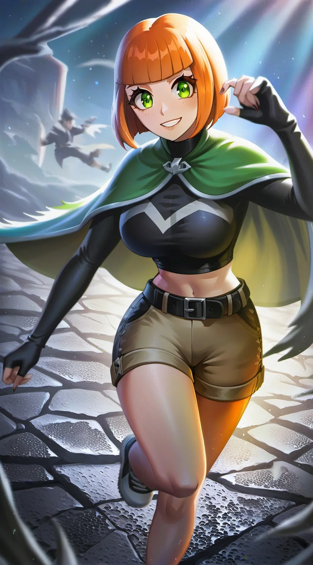 ai character: Gardenia background