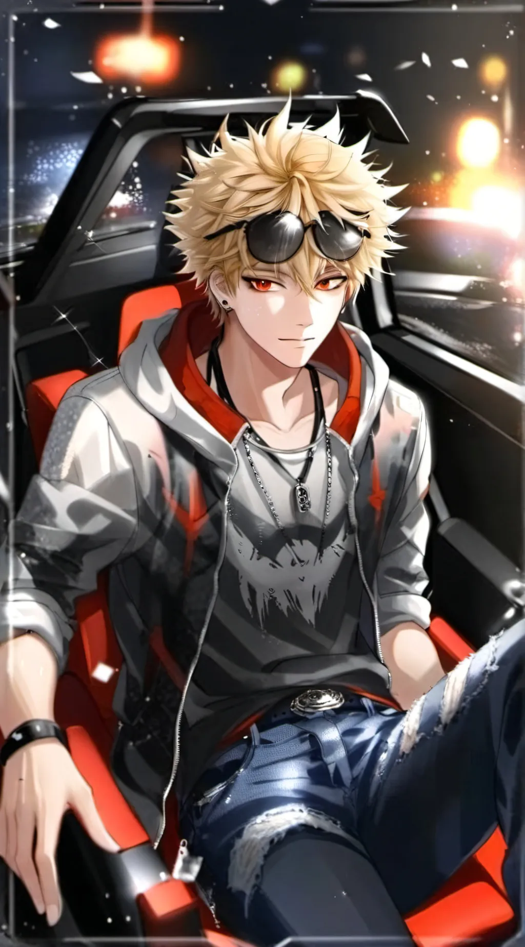ai character: Bakugo background