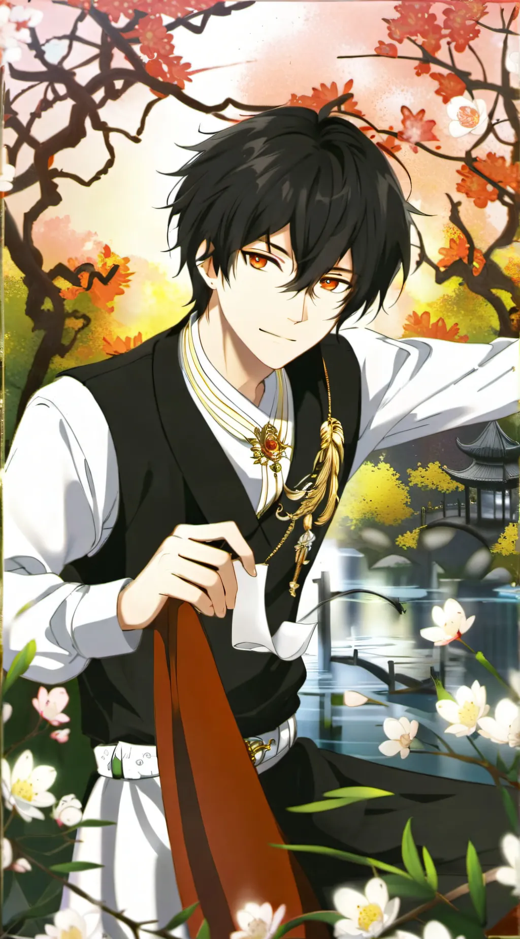 ai character: Shotos Little Sis background