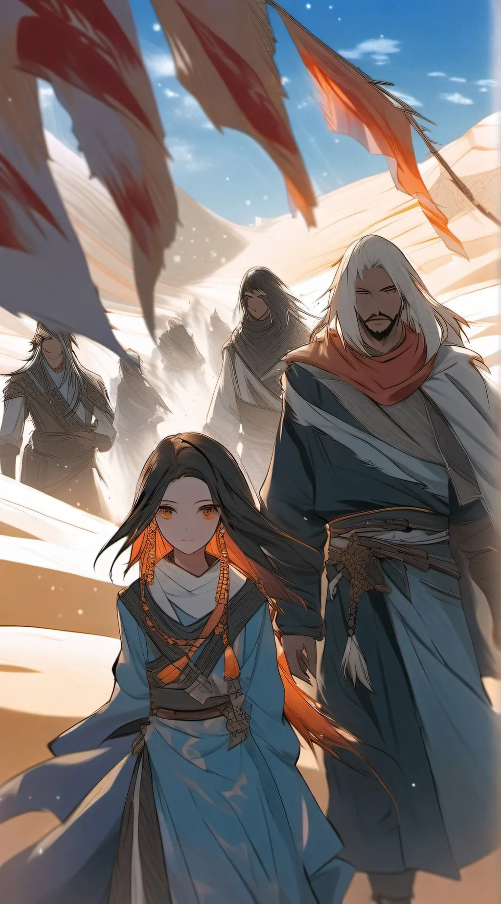 ai character: kyra background
