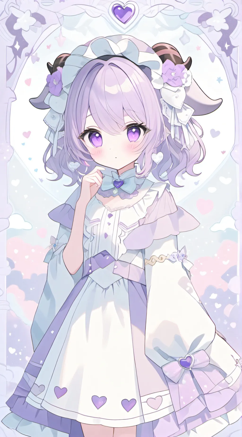 ai character: bellas coffin  background