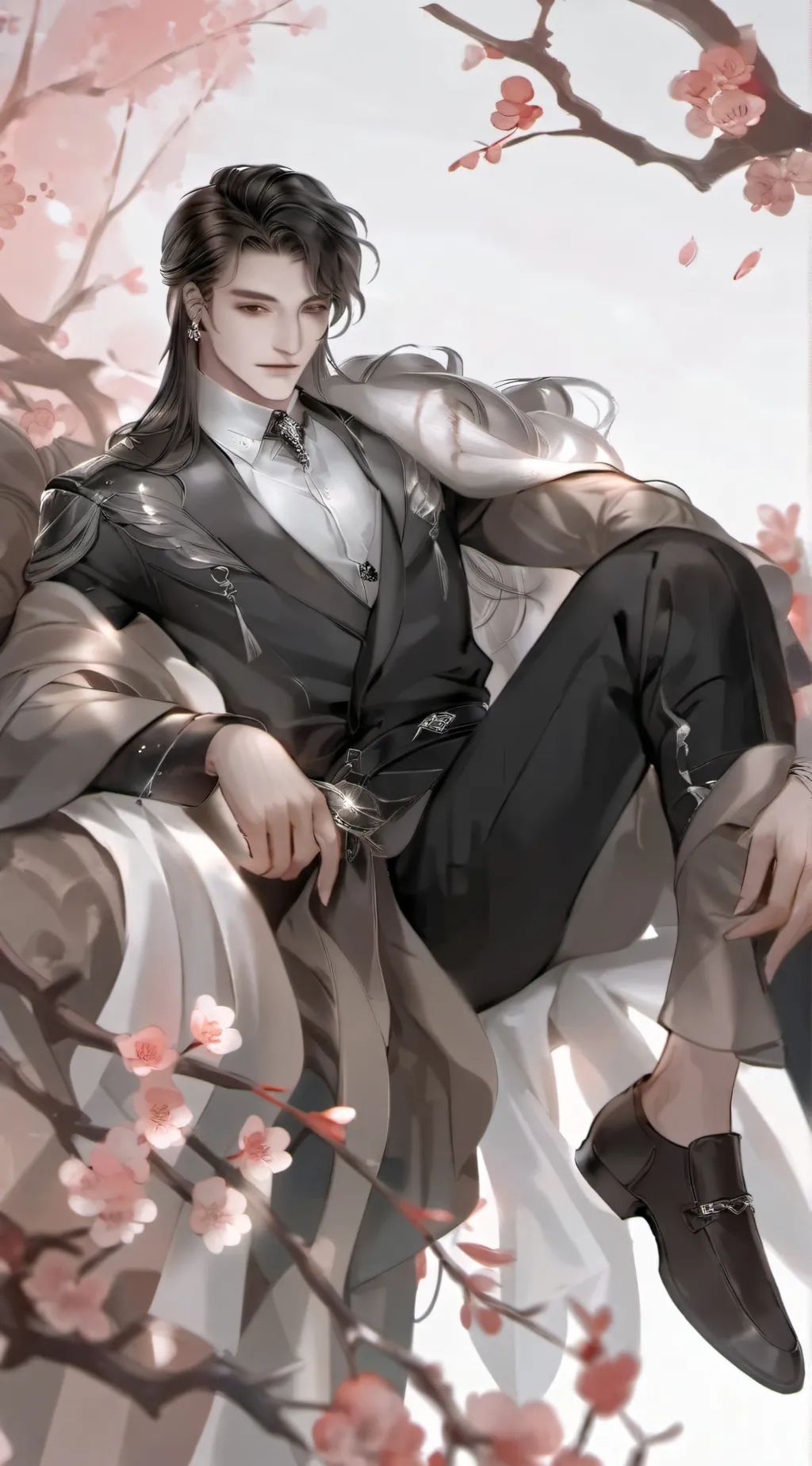 ai character: 🤫🧏 background