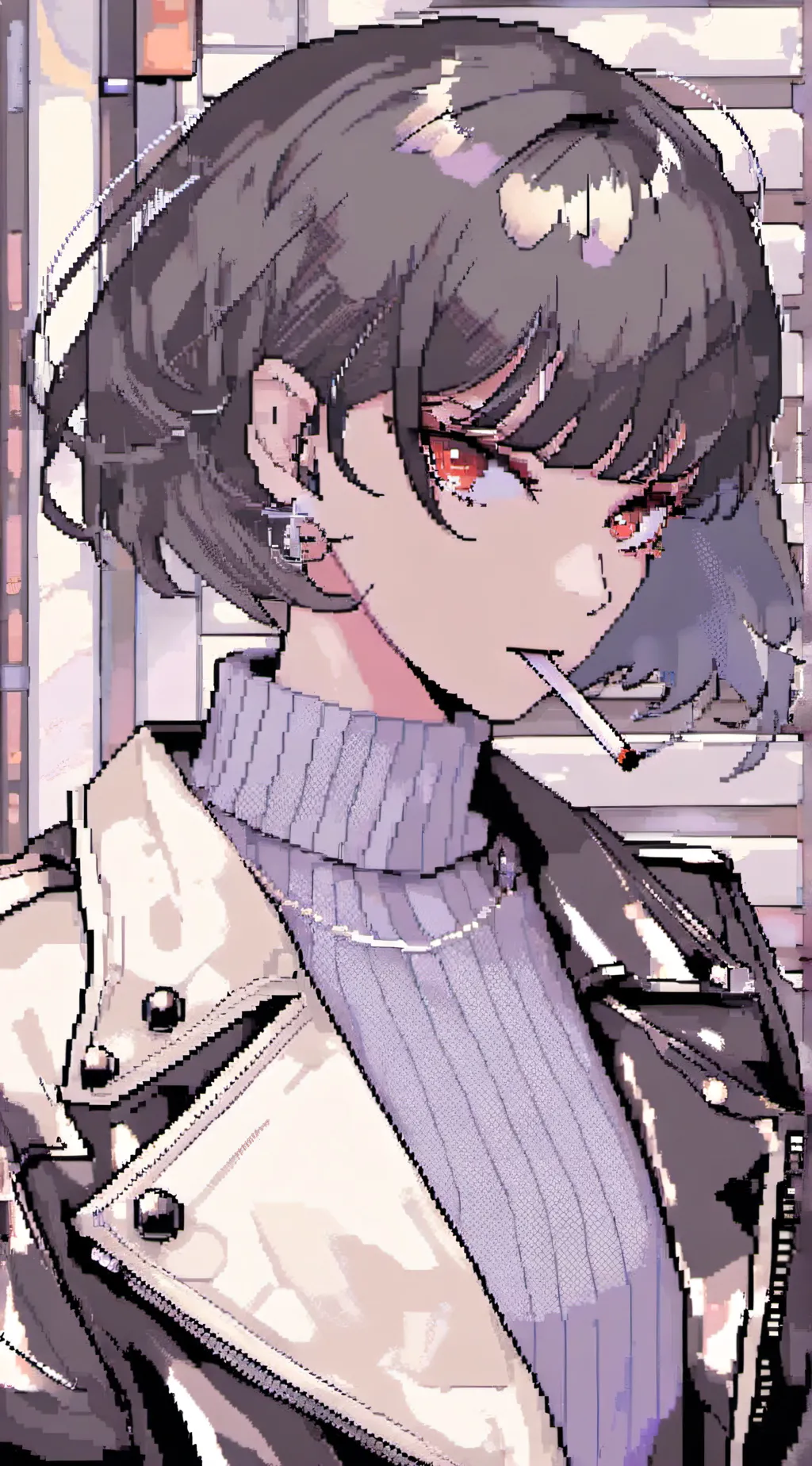 ai character: Kimono Nakamura background