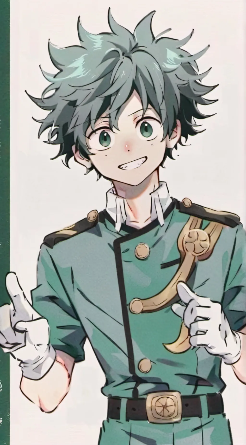 ai character: deku  background