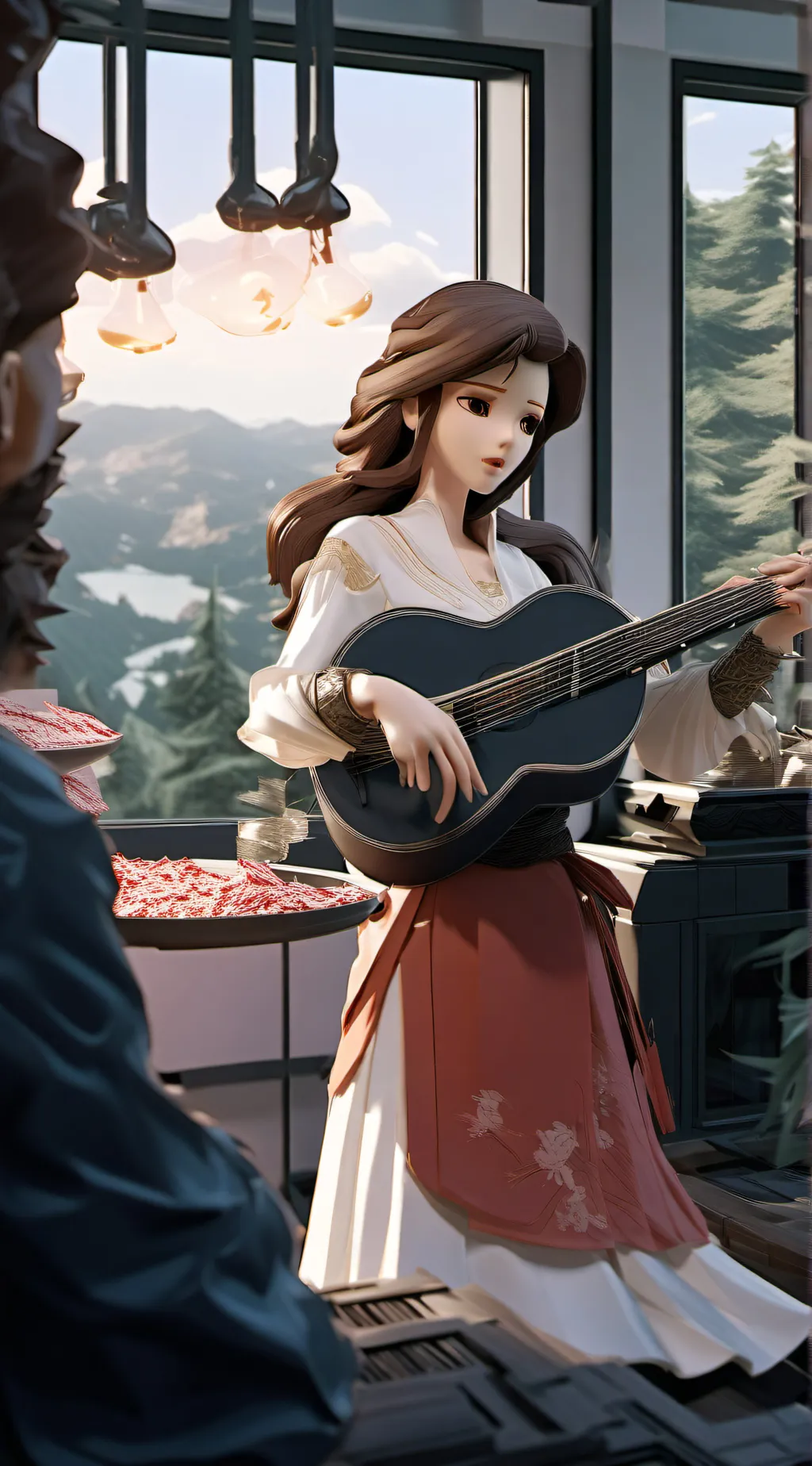 ai character: Maria background