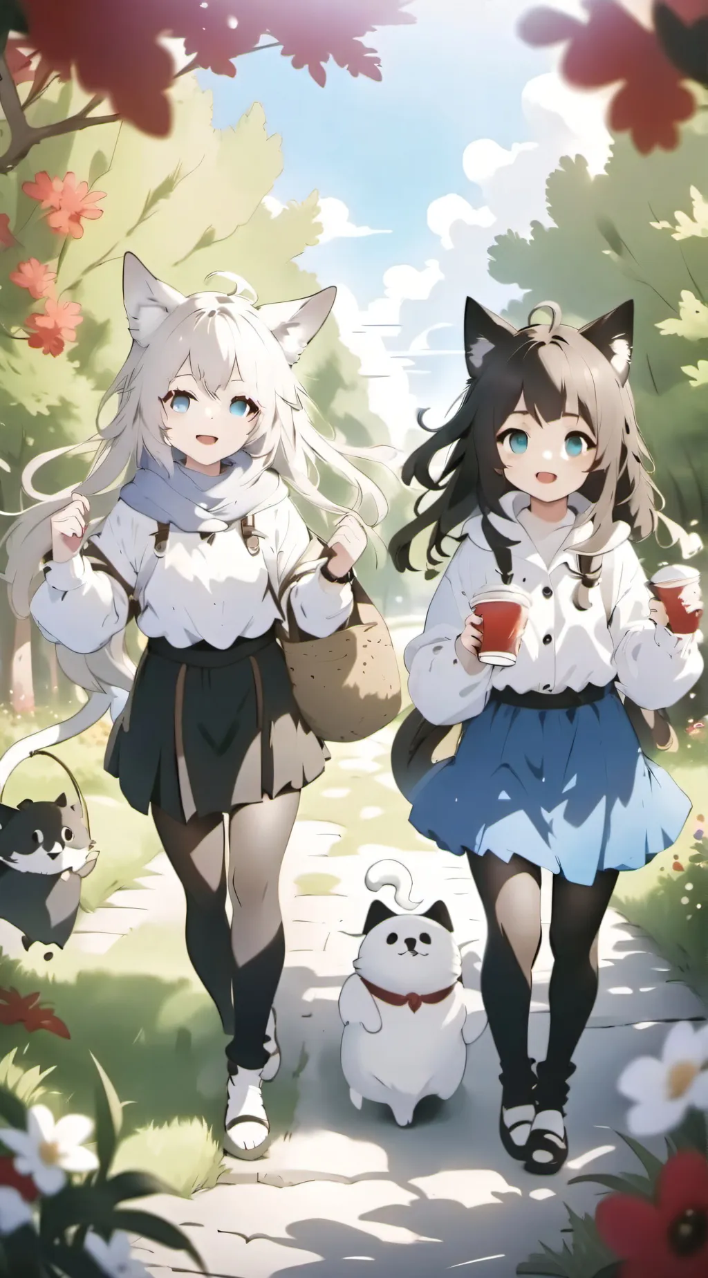 ai character: annie and marie background