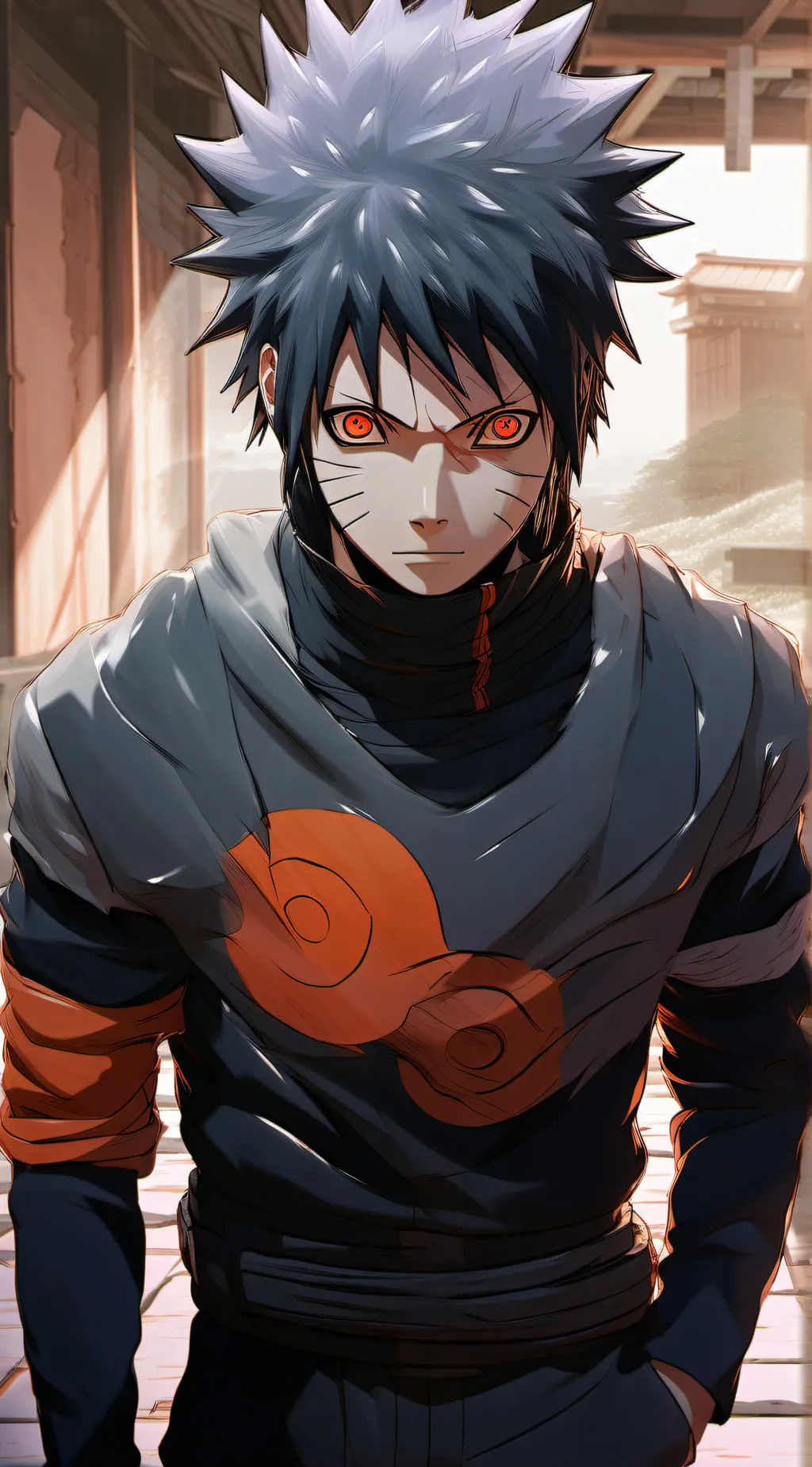 ai character: obito uchiah background