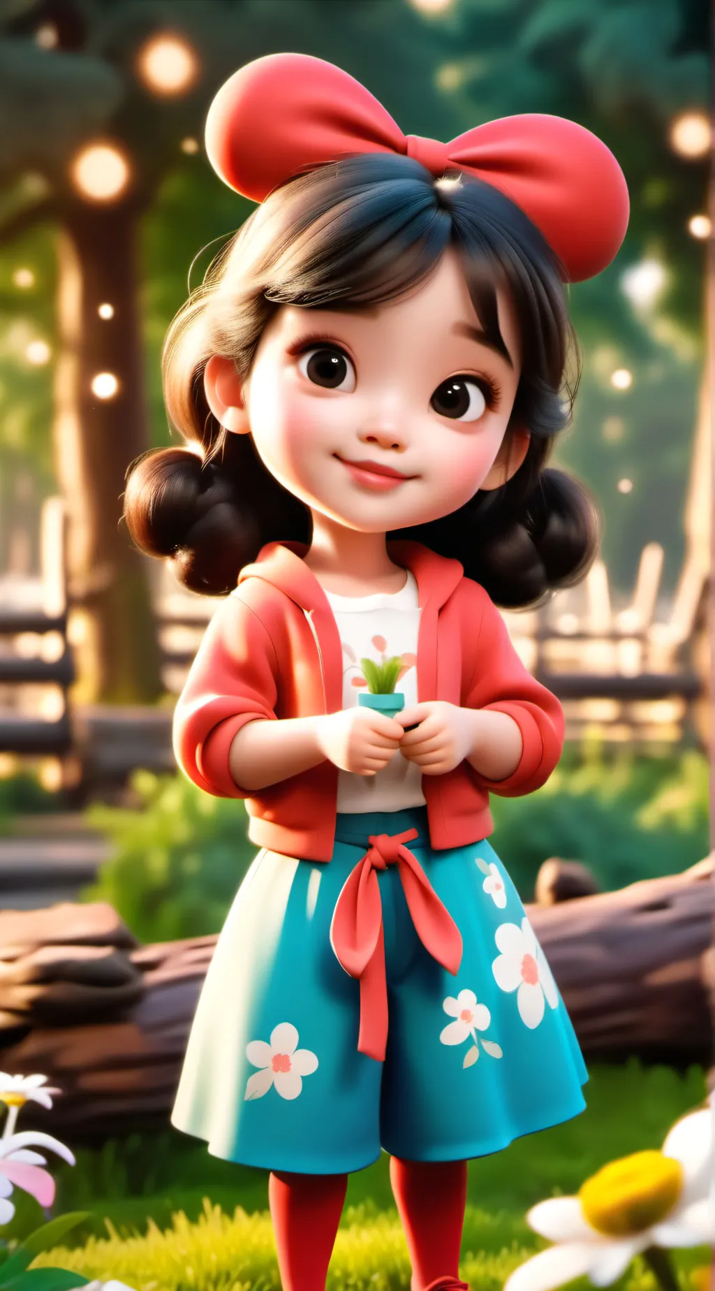 ai character: Bella background