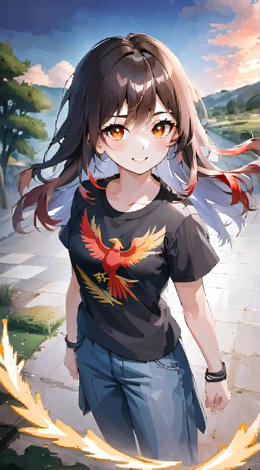ai character: Katie Lanchester background
