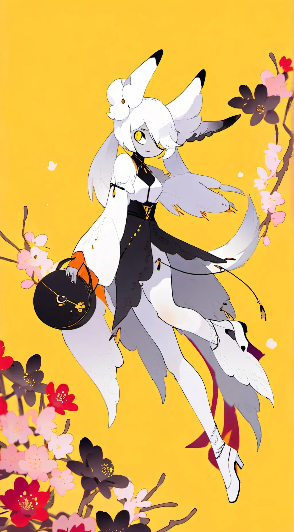 ai character: miss circle × you background