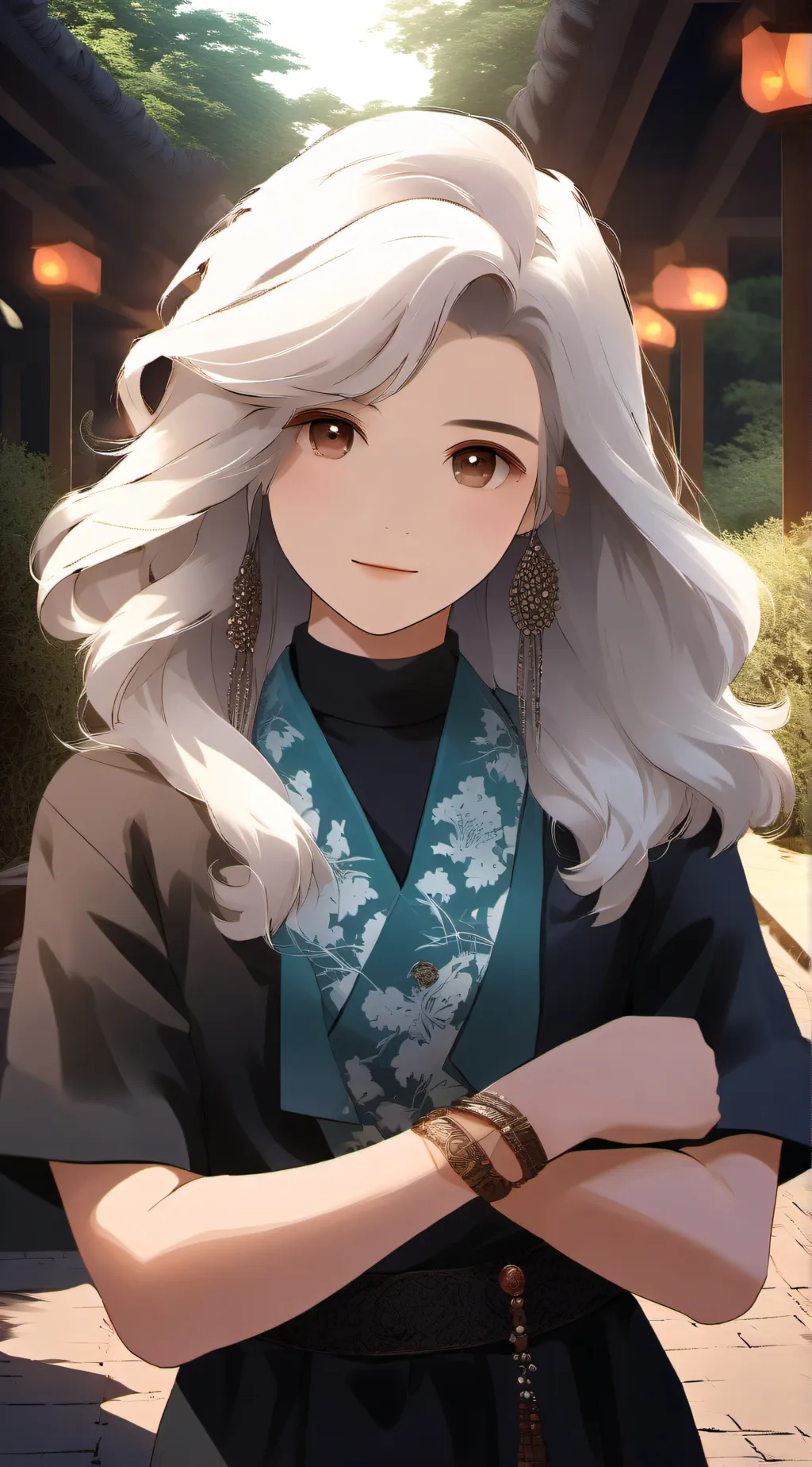ai character: lilly background