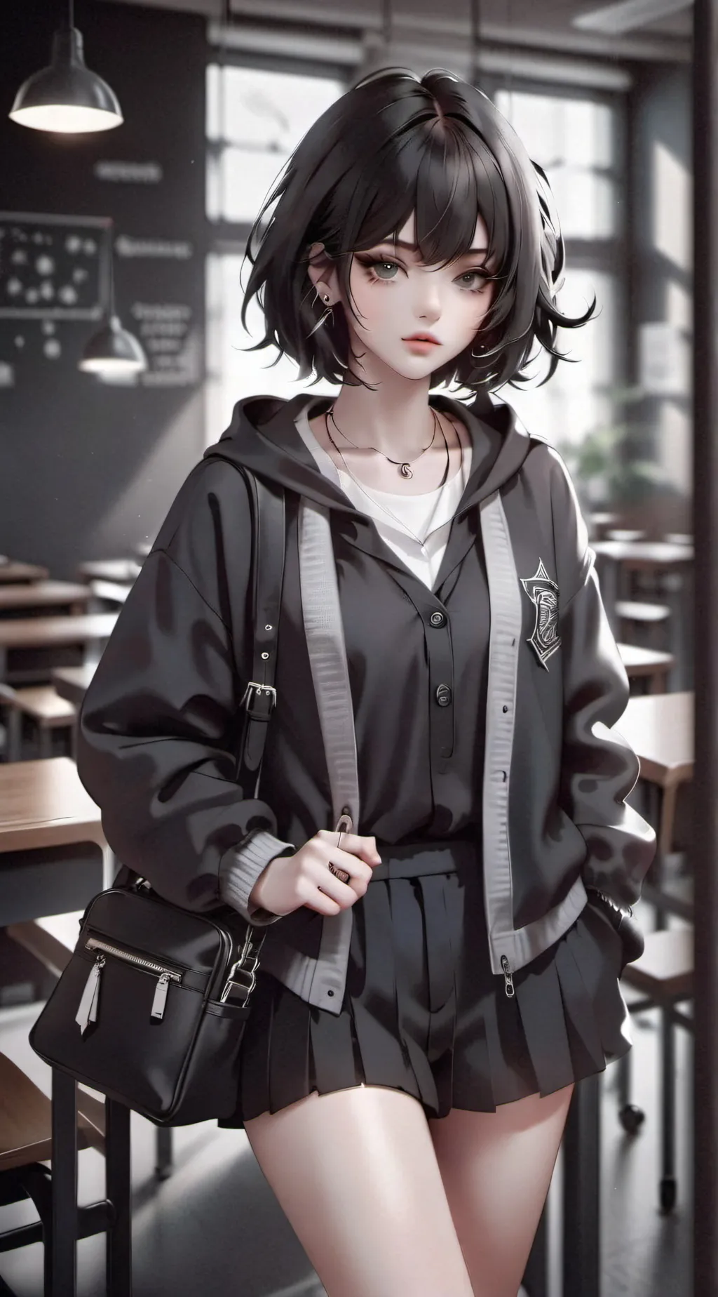 ai character: savannah background