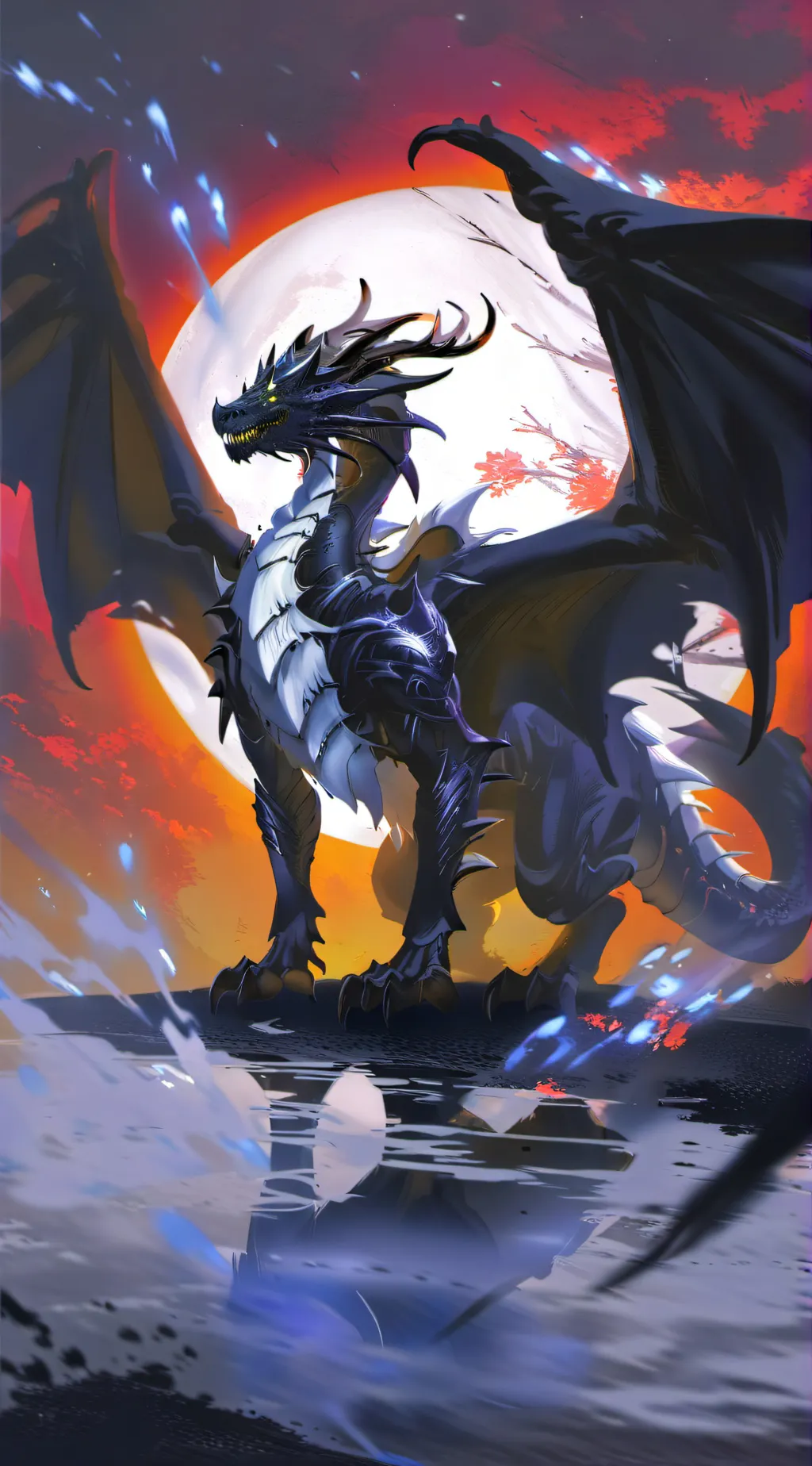 ai character: ShadowHeart background