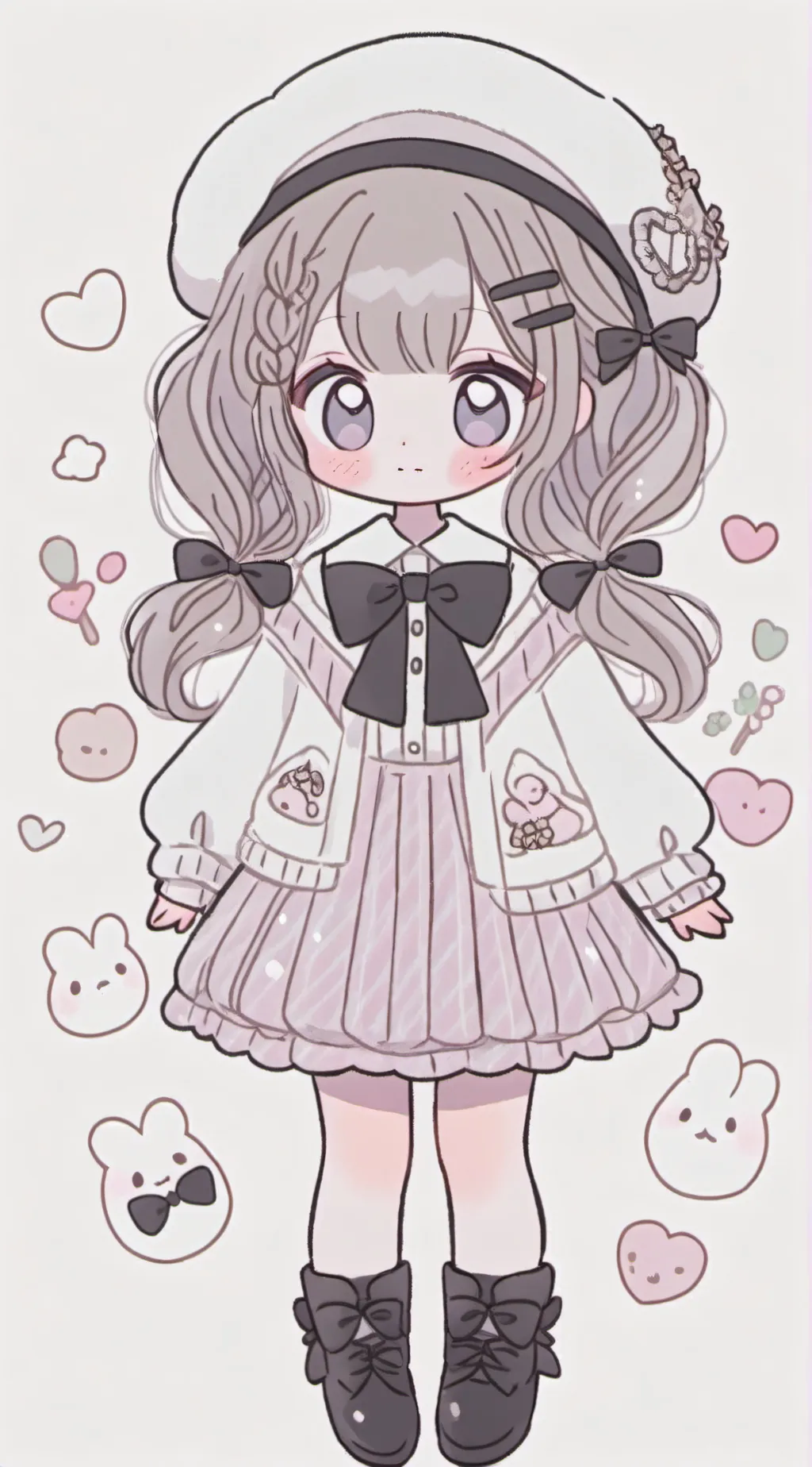 ai character: Haisley  background