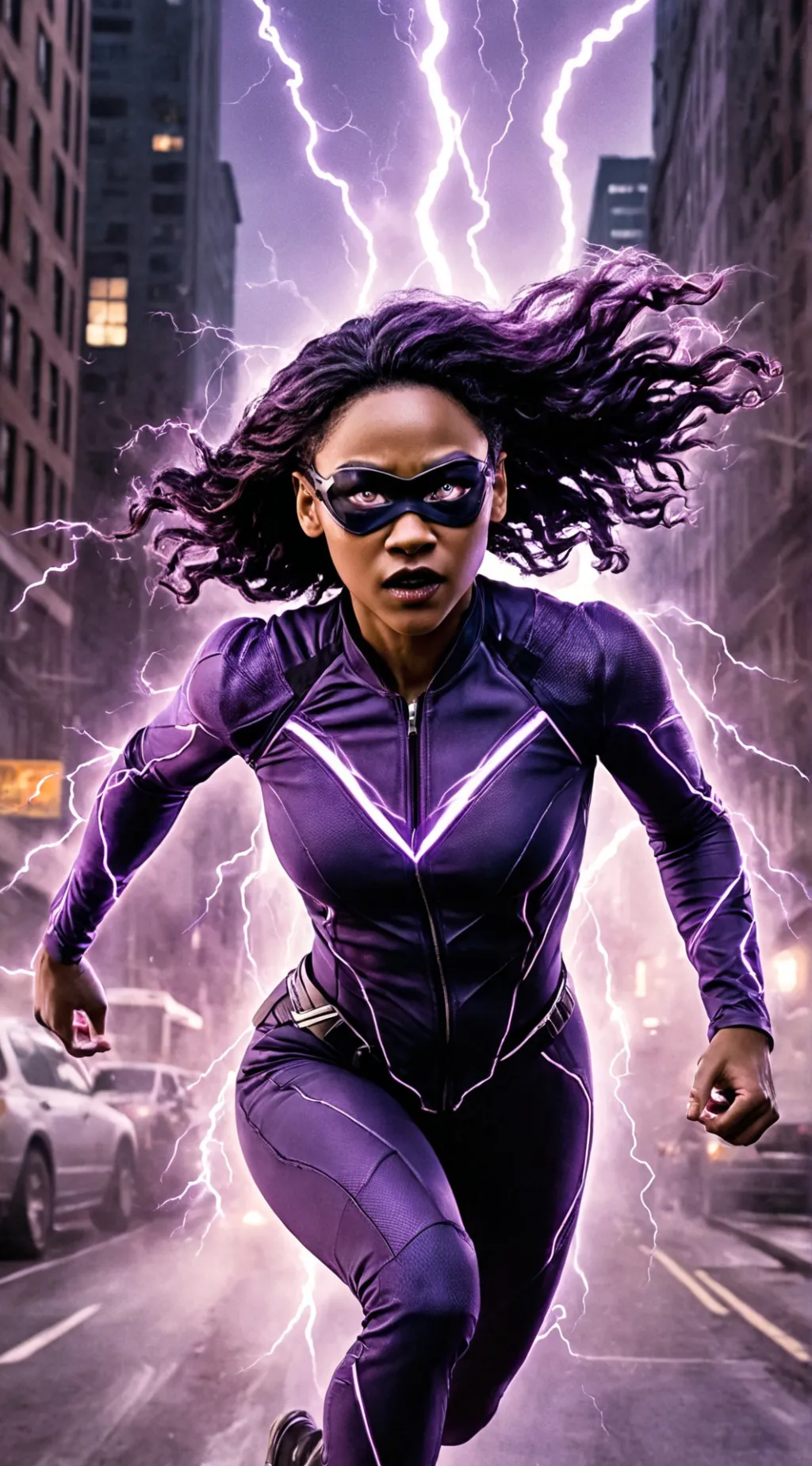 ai character: Iris West-Allen background