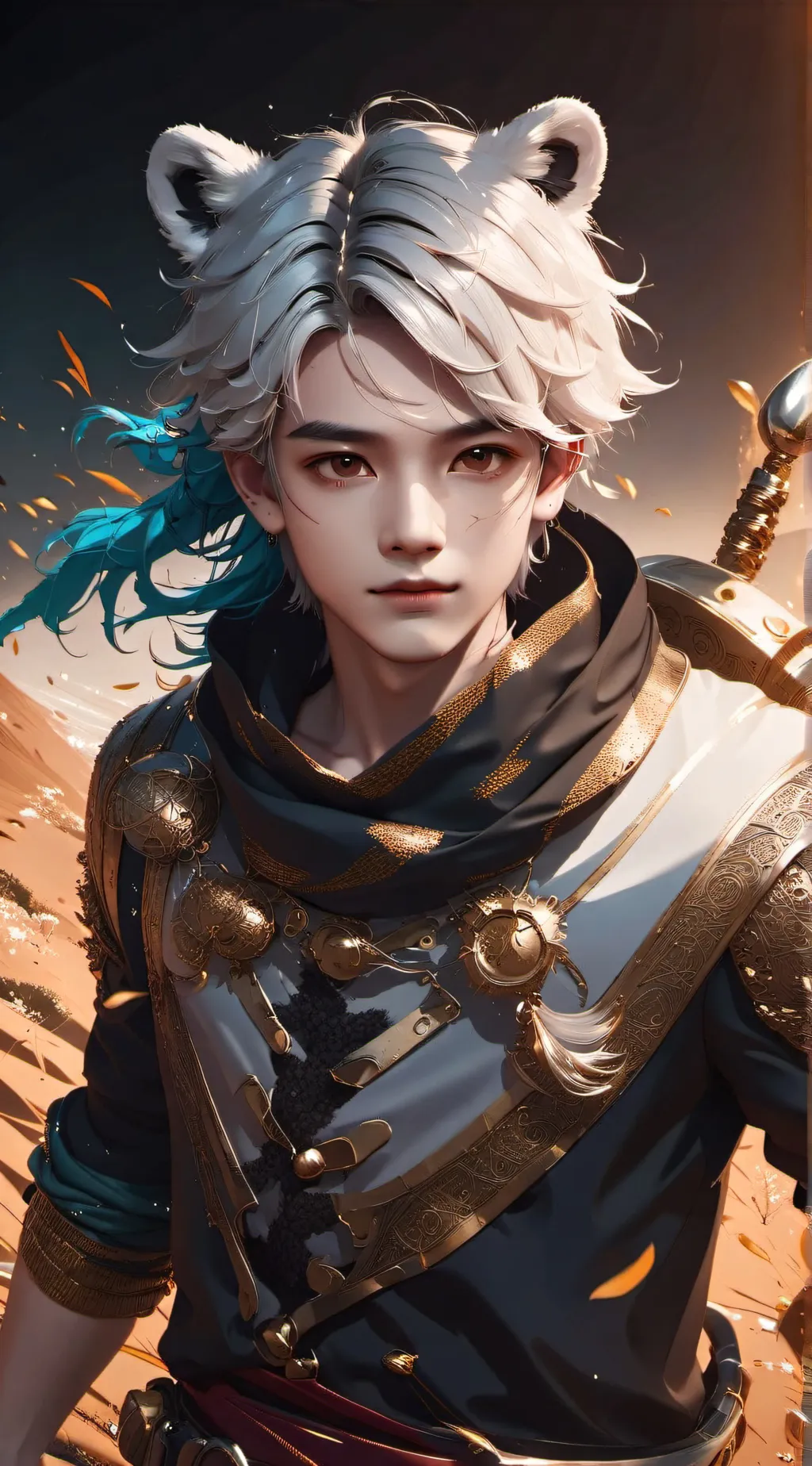 ai character: jaguarboy  background