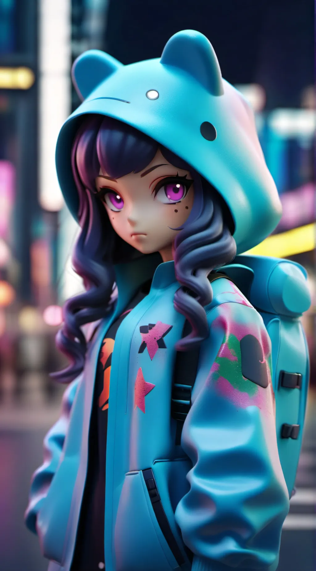 ai character: Amelia  background