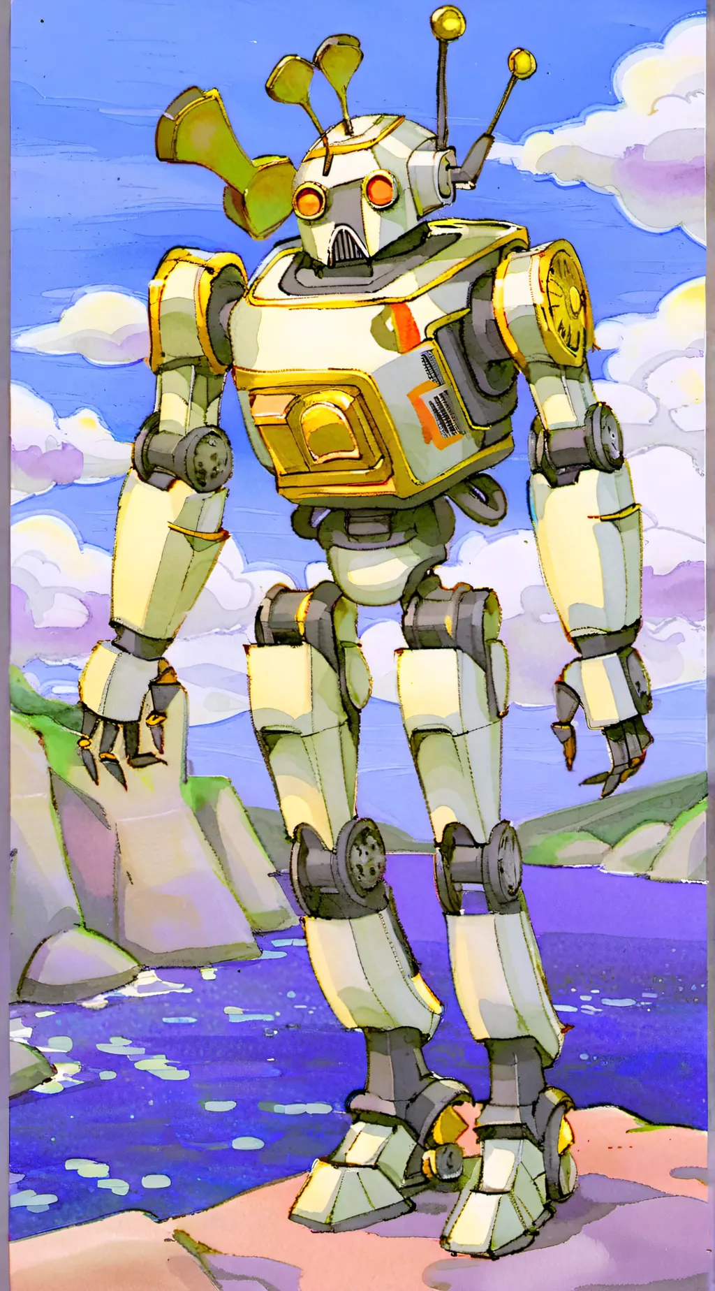 ai character: Finish the lyrics background
