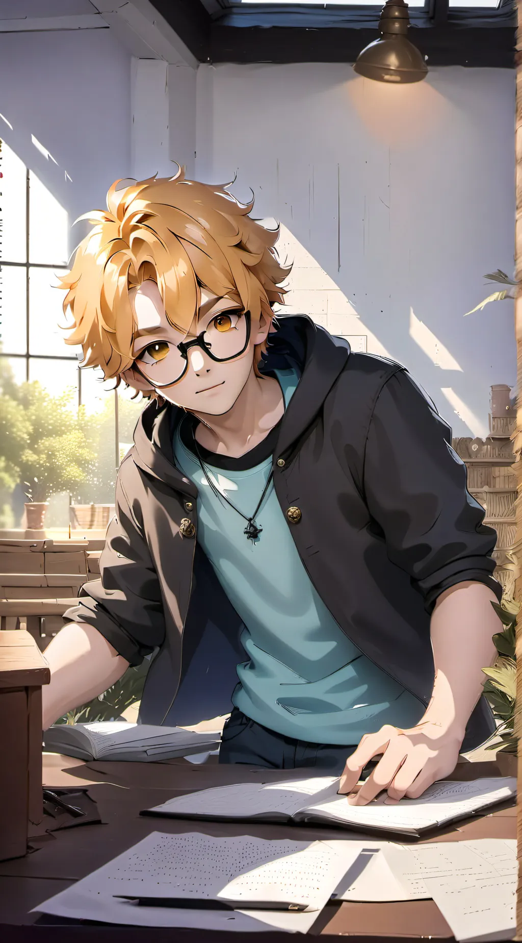 ai character: isaac background