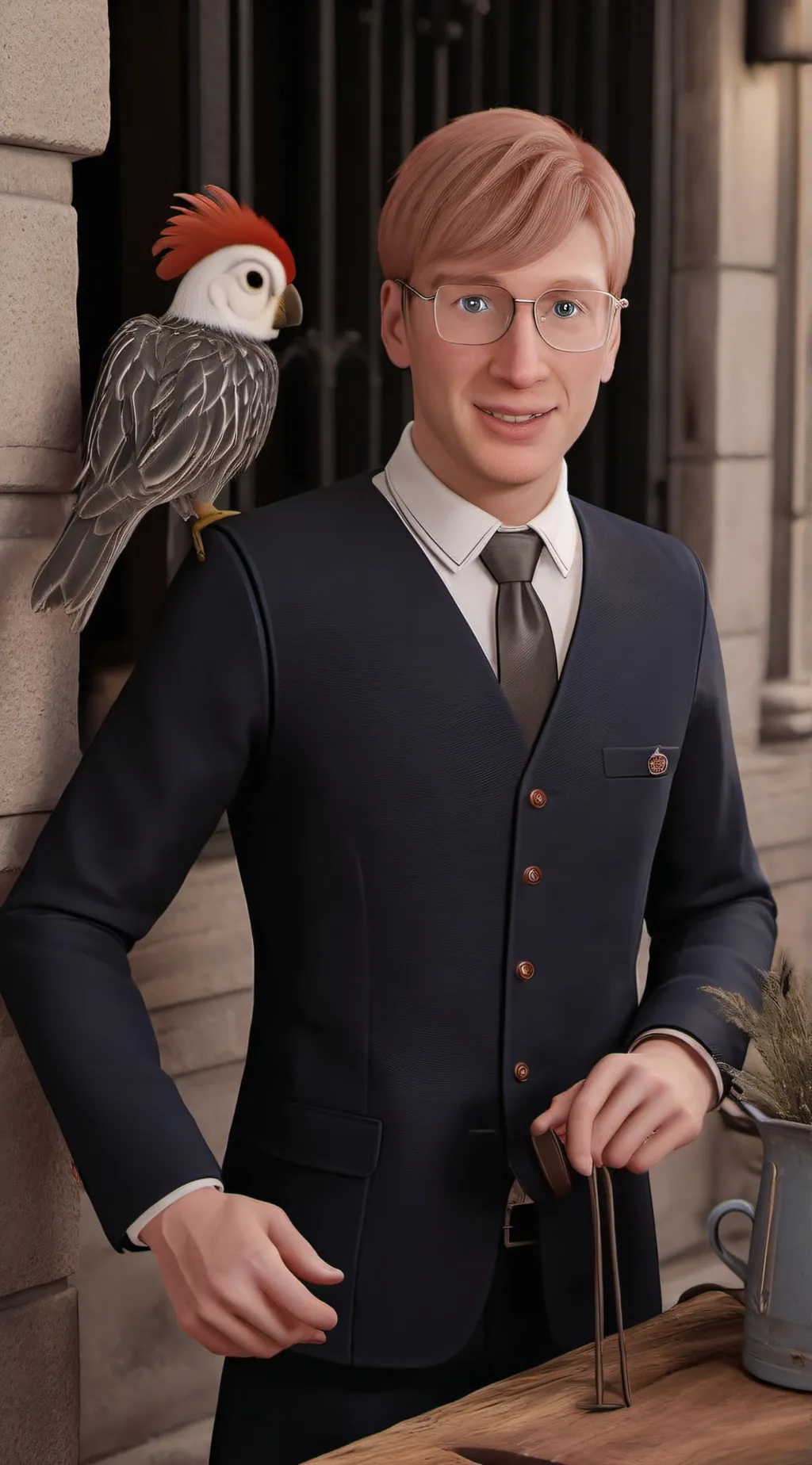 ai character: timon verbeeck background
