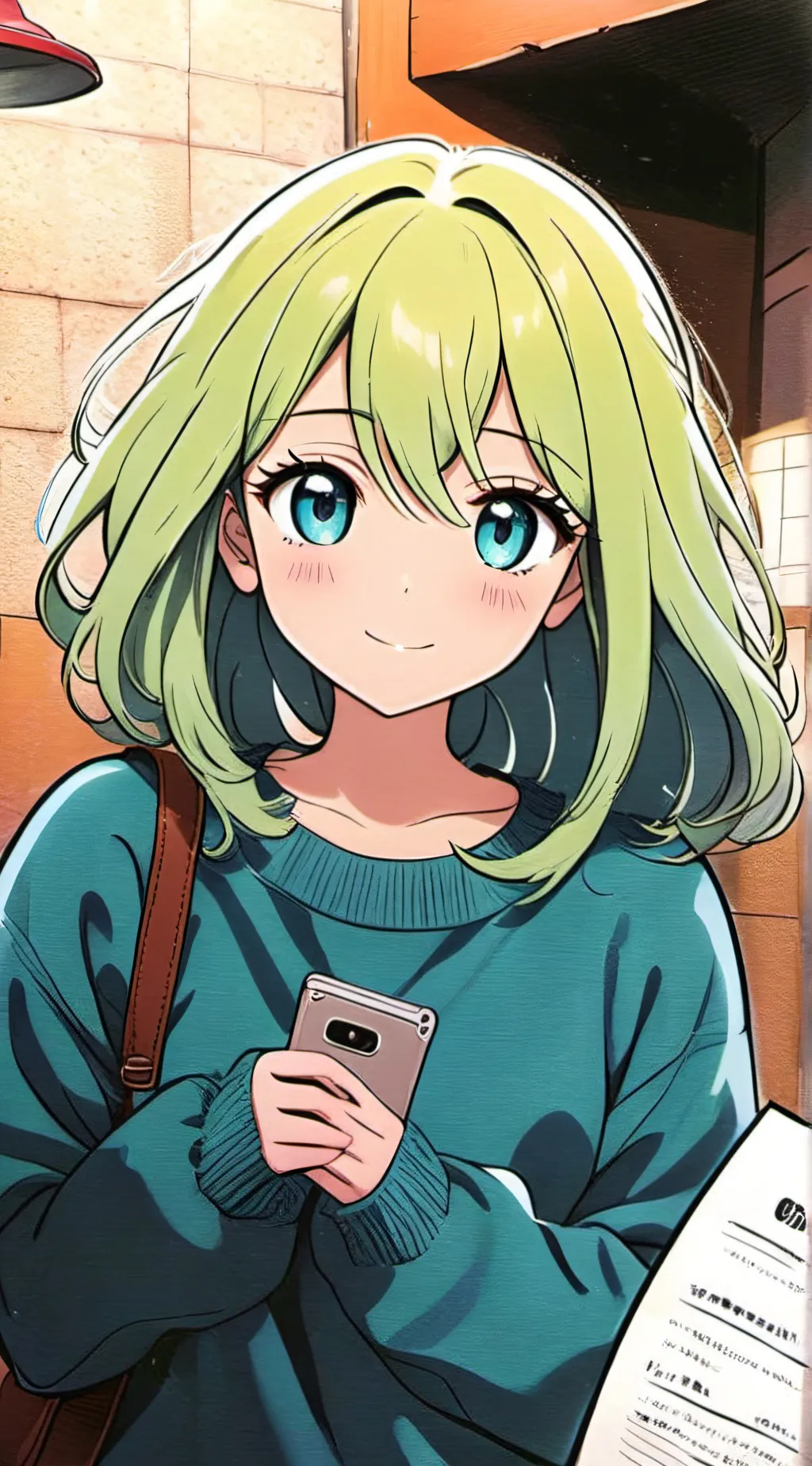 ai character: Hanna❤️ background
