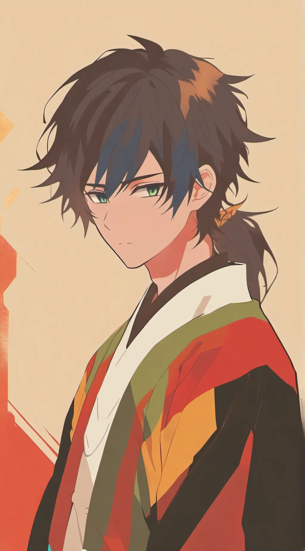 ai character: GIYUU.💅🏽😡 background