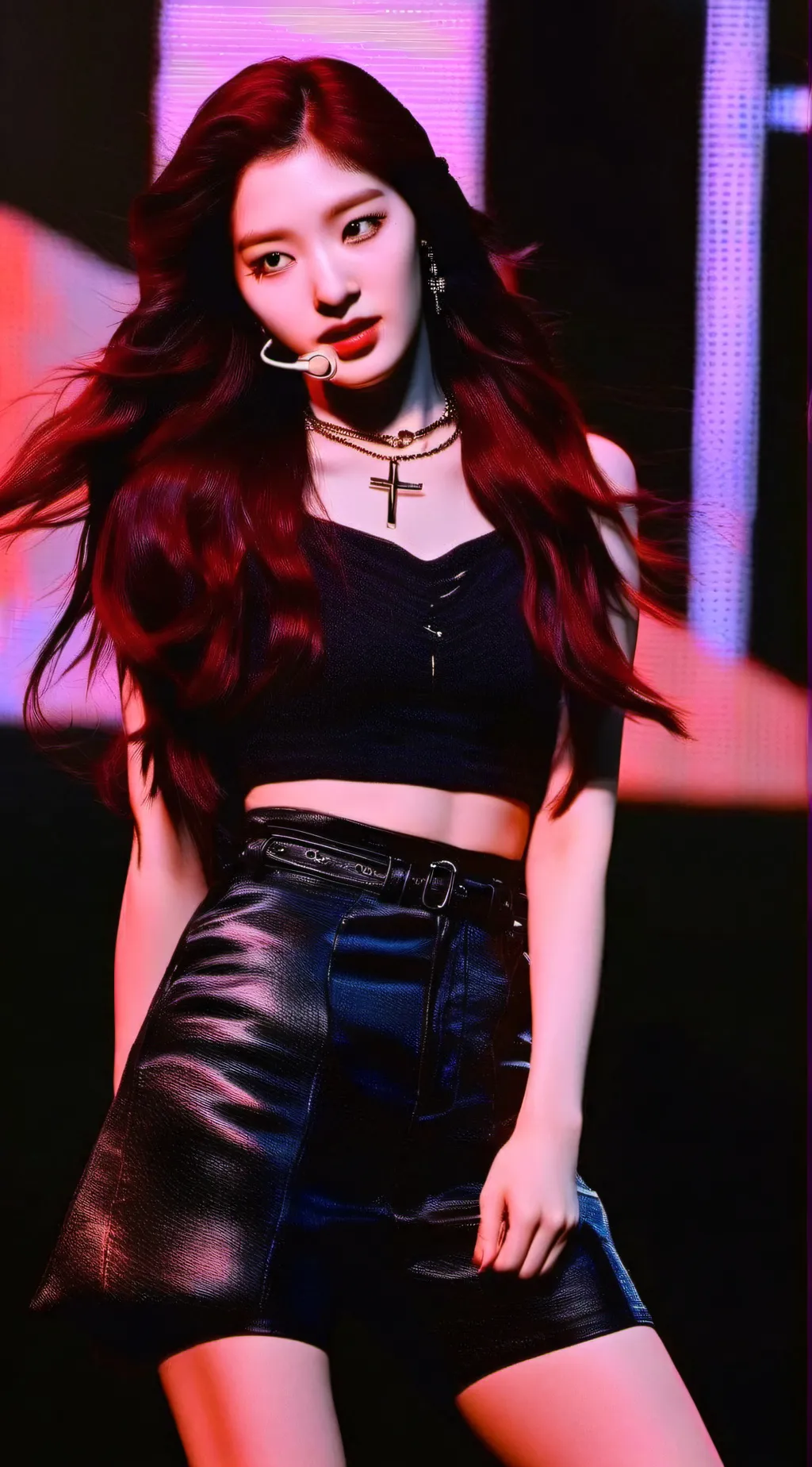 ai character: Minyoung  background