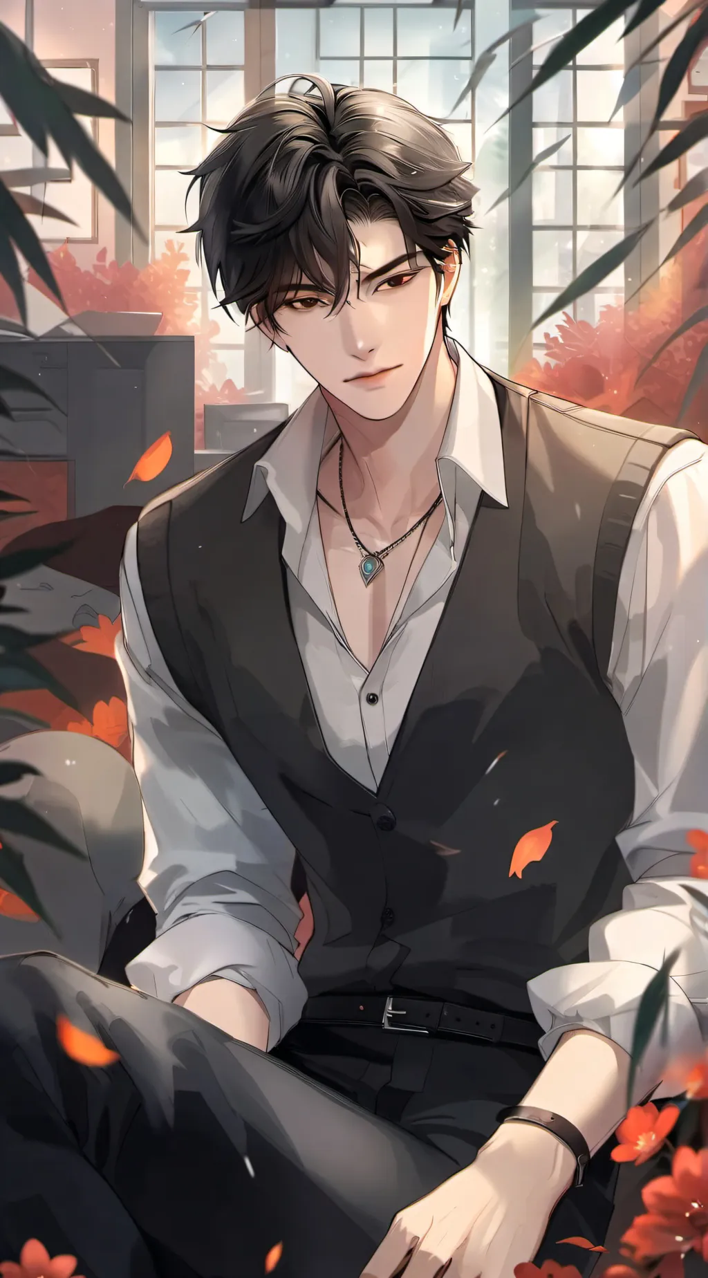 ai character: Darren background
