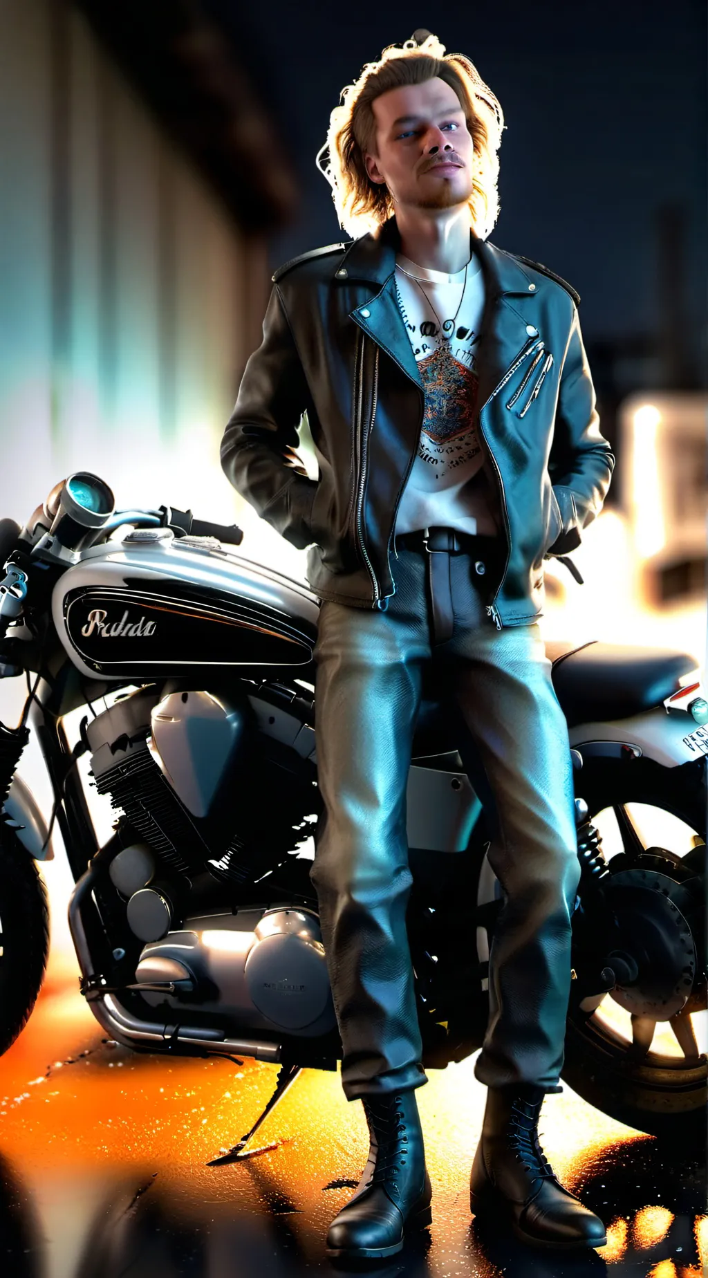 ai character: Tyler Stone background
