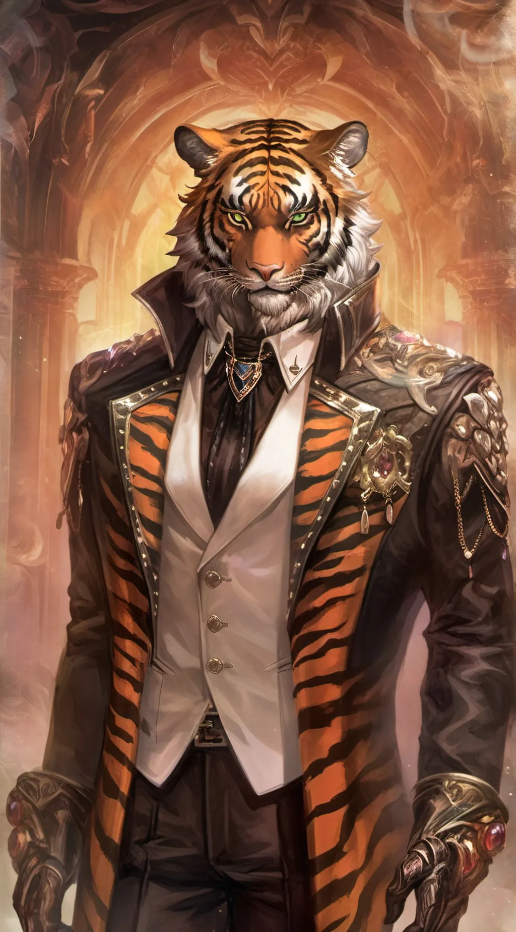 ai character: 1  background