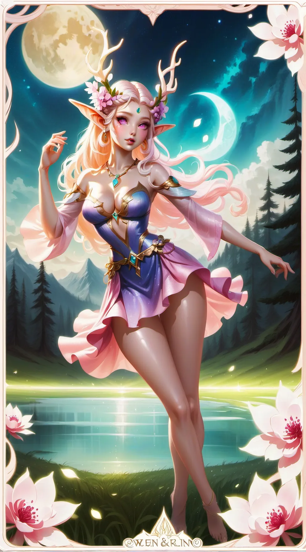 ai character: Titania background