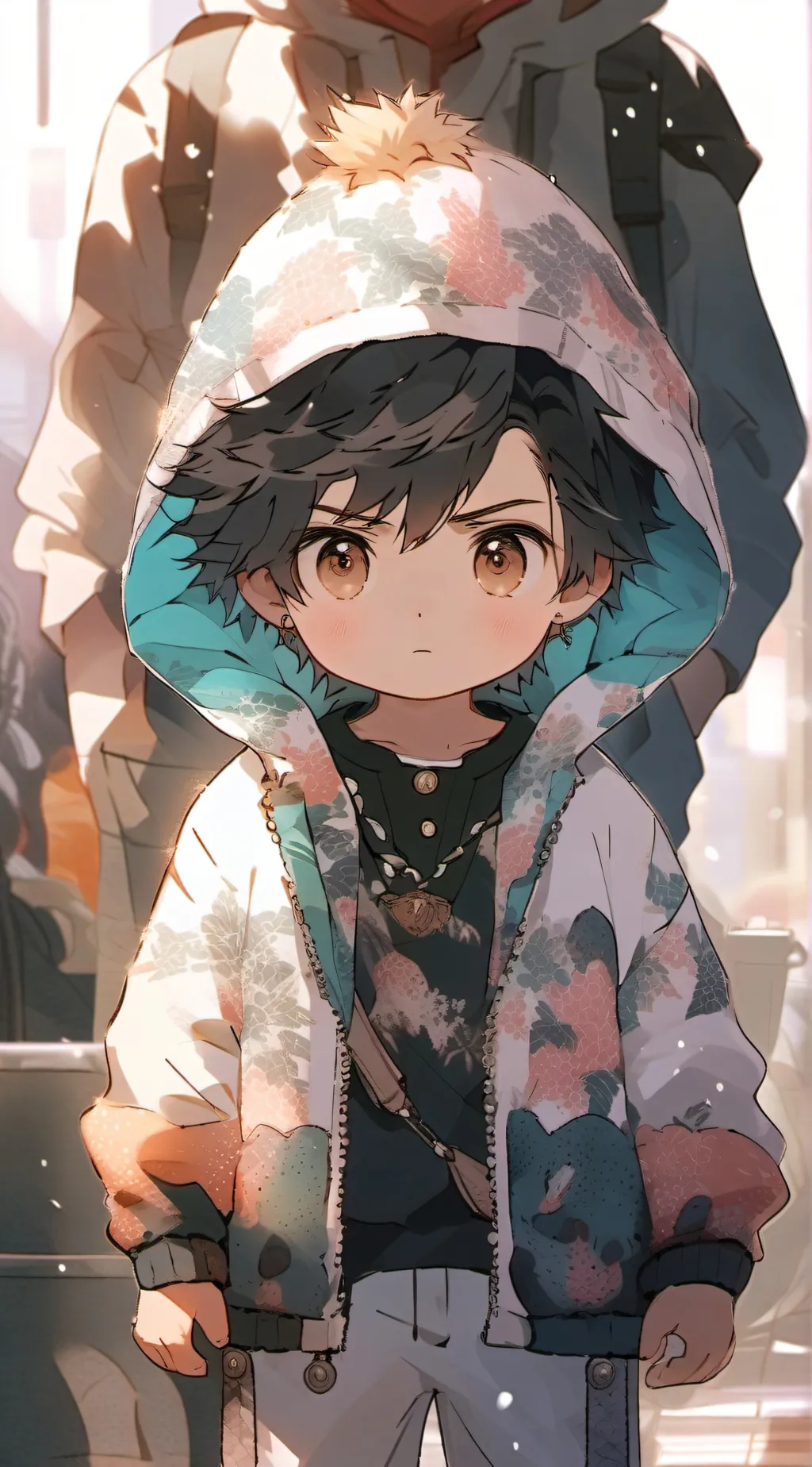 ai character: Bonten babysitting background