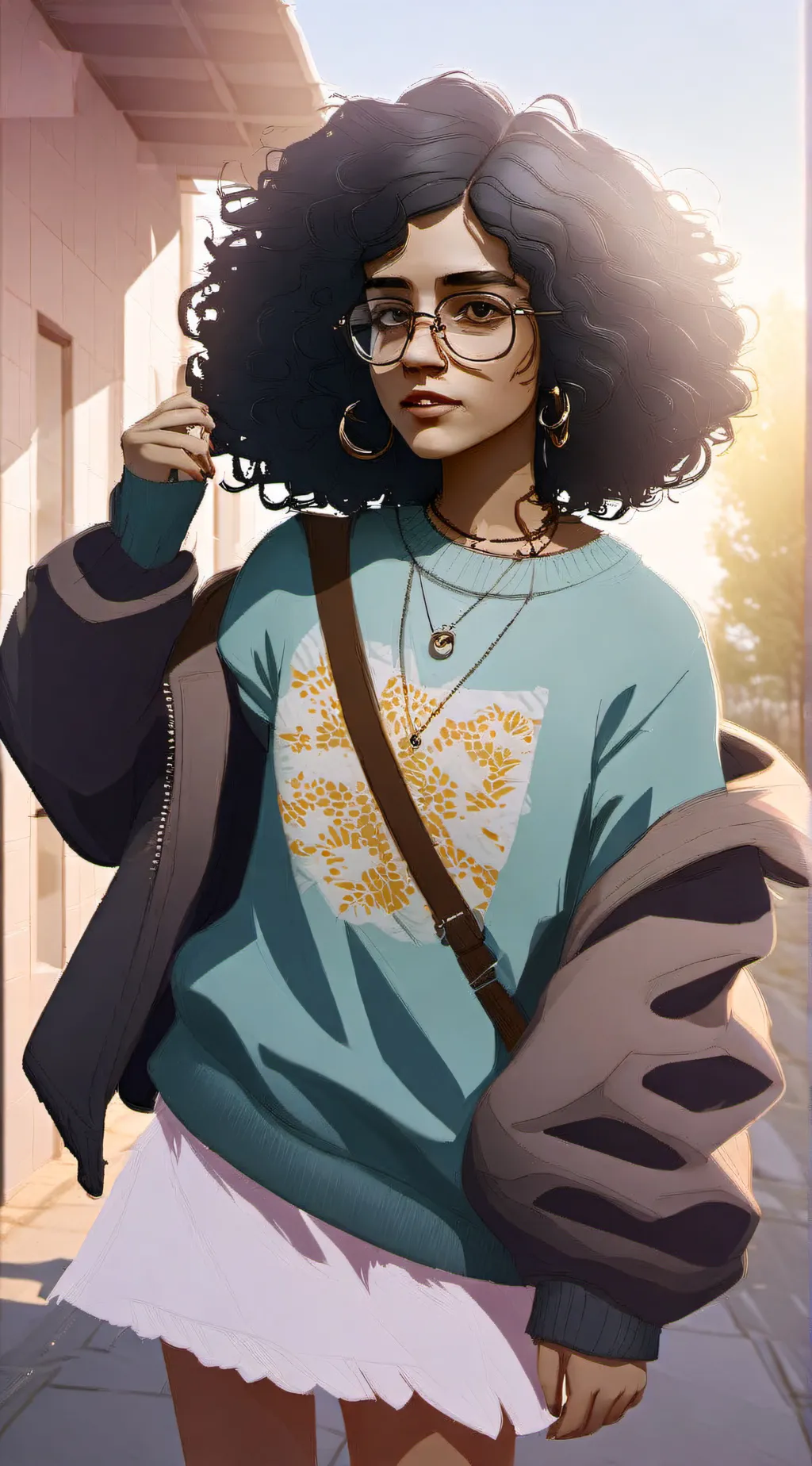 ai character: lily background