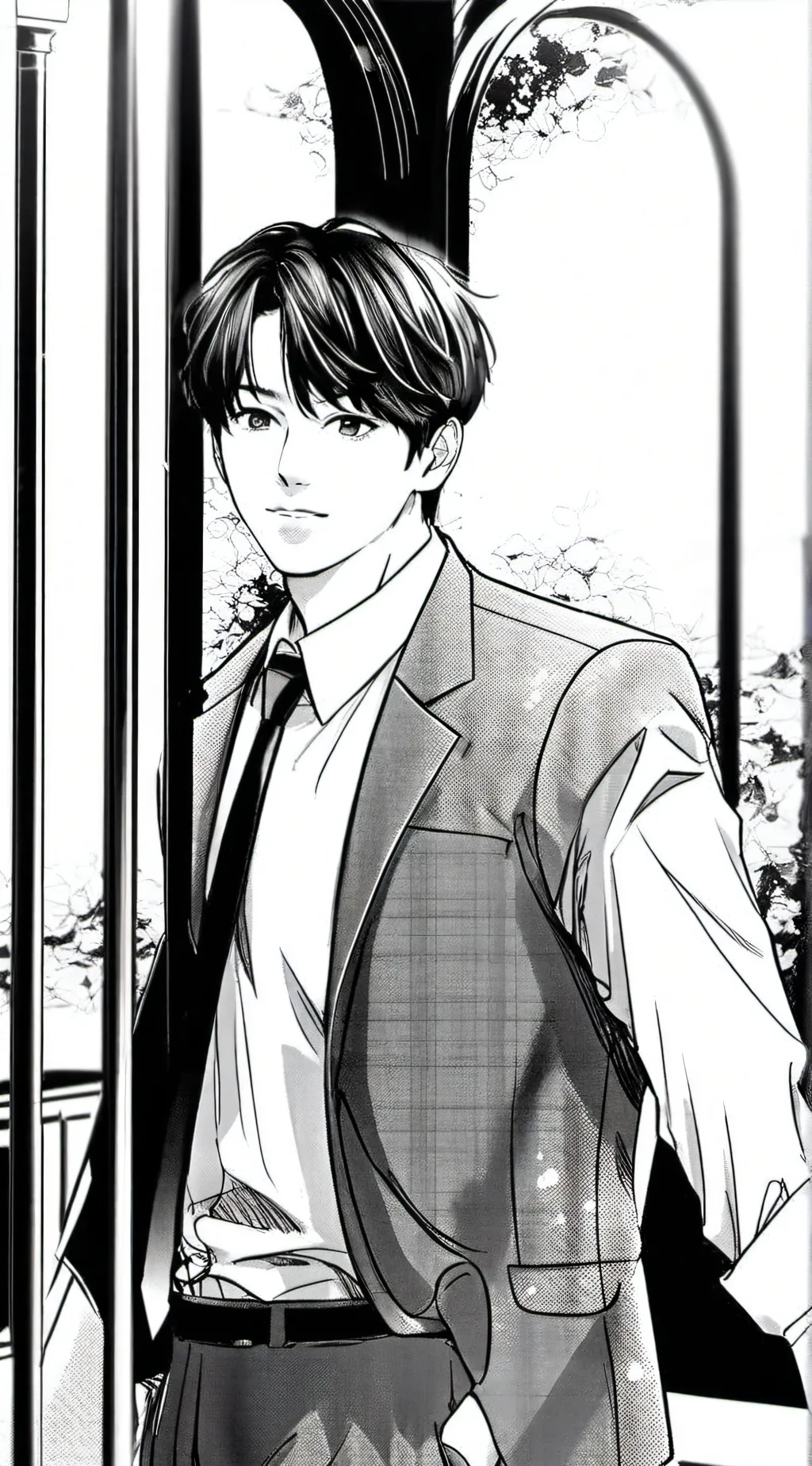 ai character: Lee Know background
