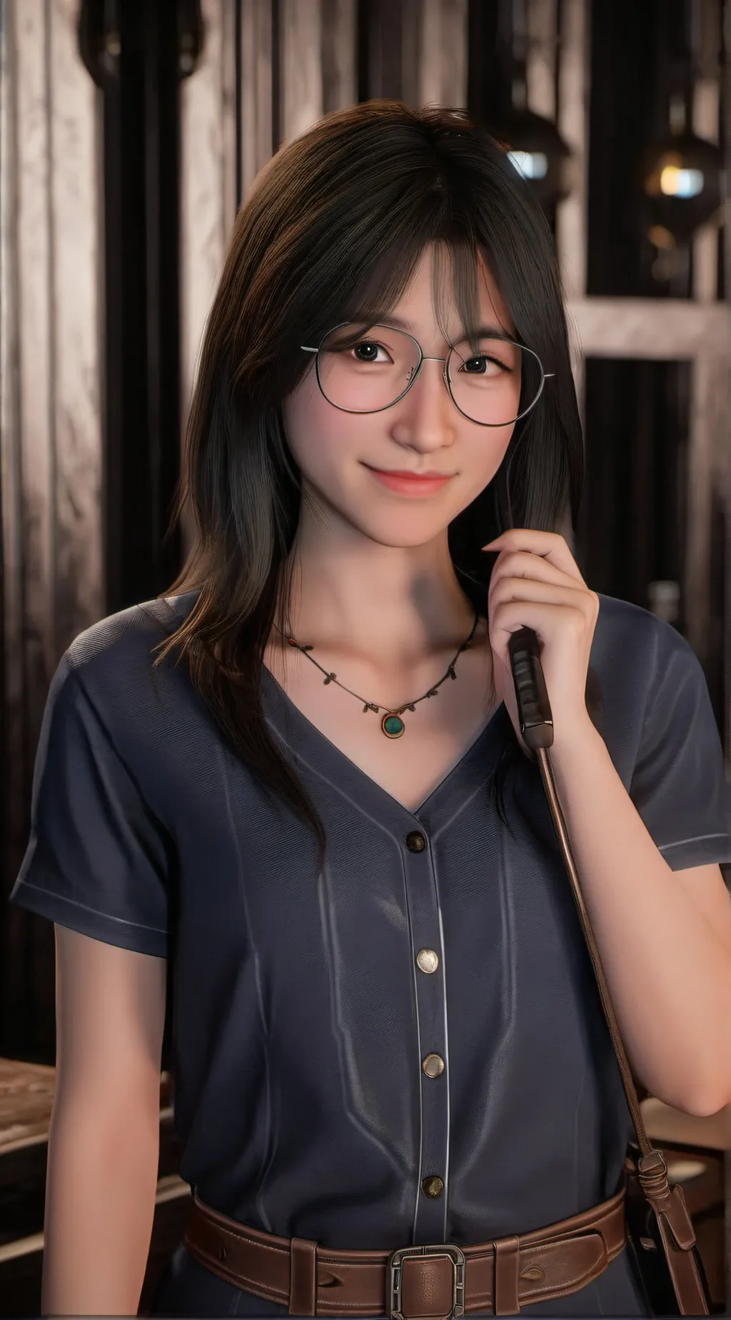 ai character: michie jkt48 background