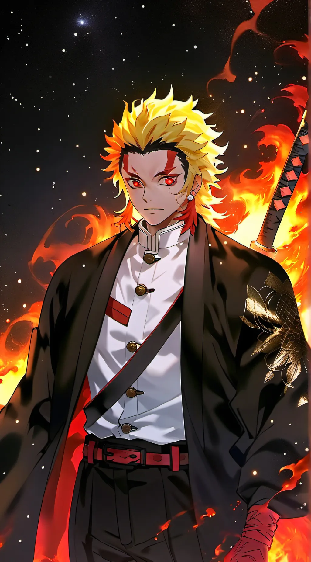 ai character: rengoku is cool🍩🍩🍩 background