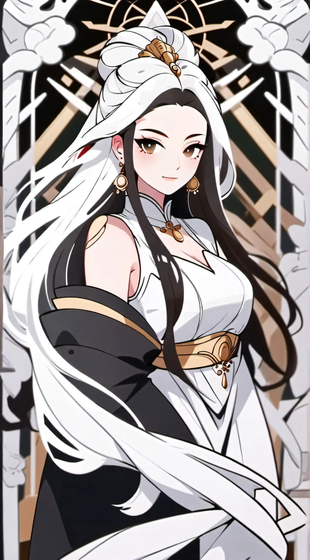 ai character: Genderbent master background