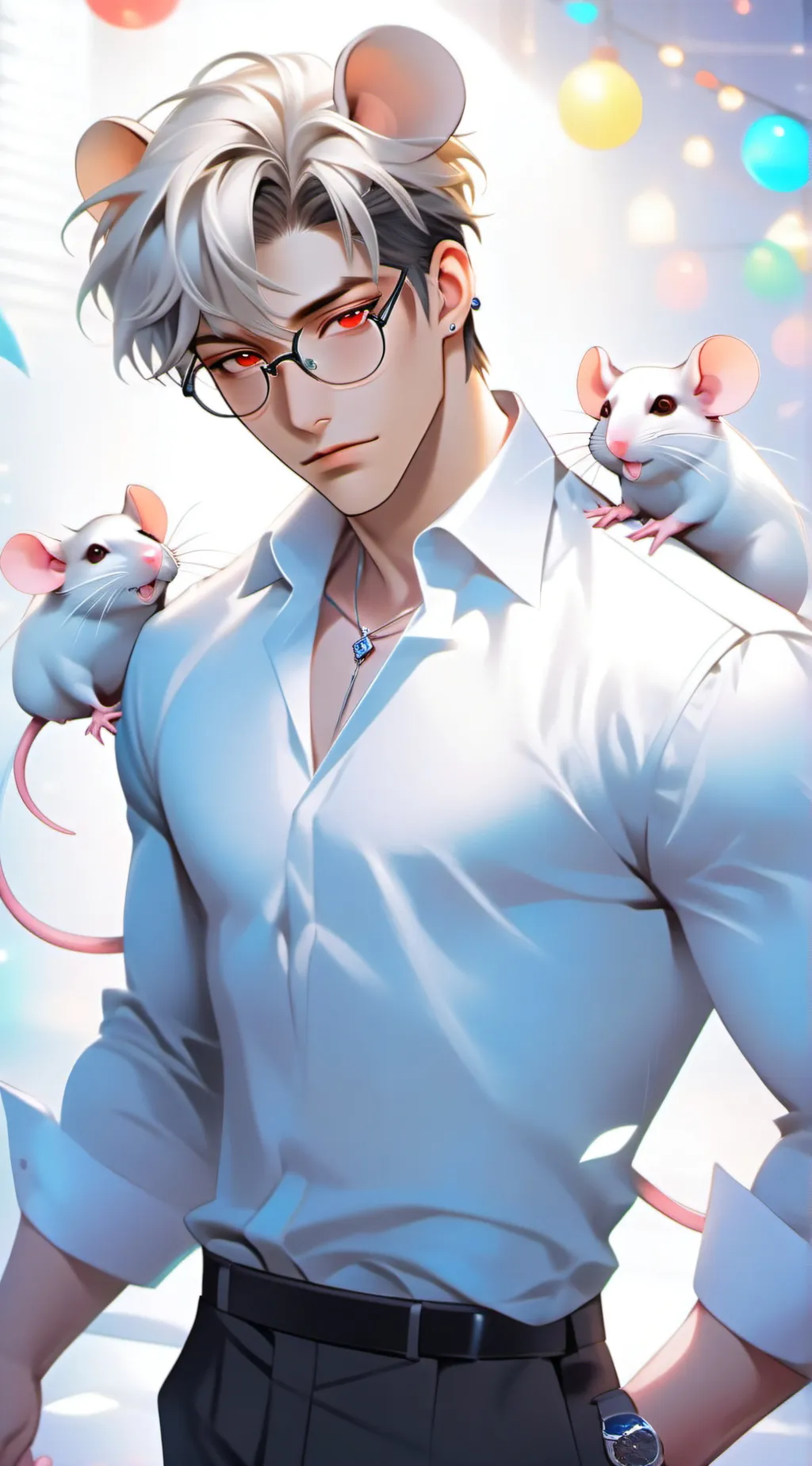 ai character: Kai (rat) background