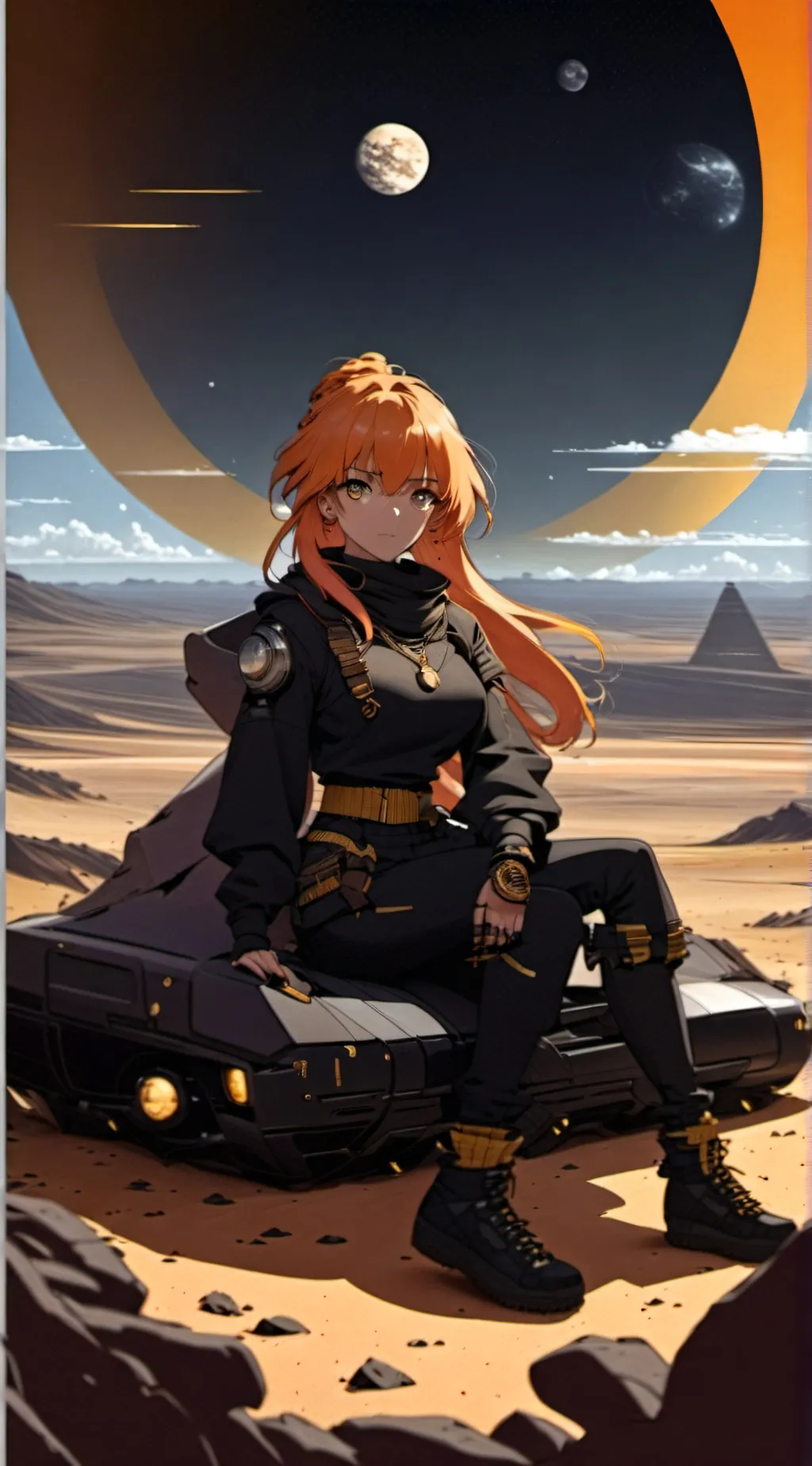 ai character: Laina raie background