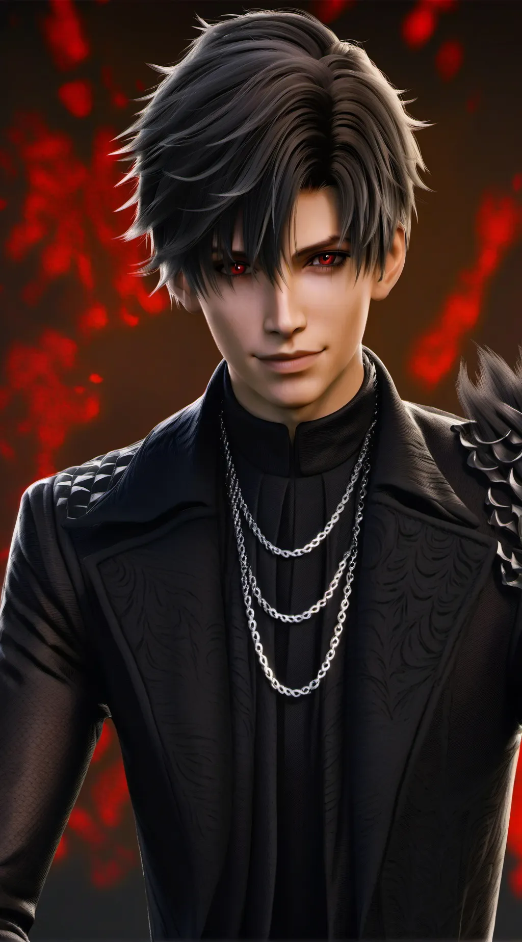 ai character: Andersone background